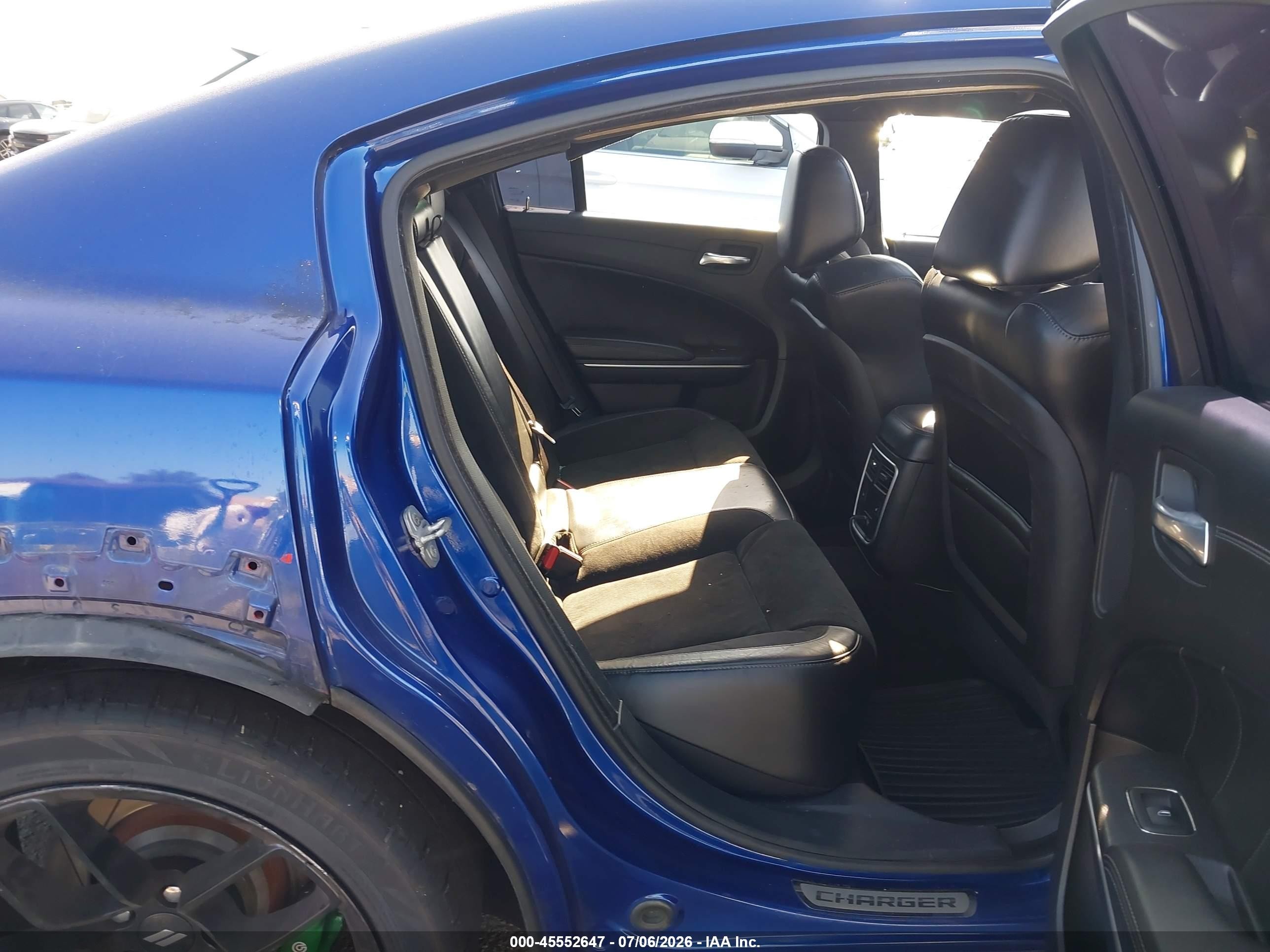 2021 Dodge Charger Scat Pack Widebody Rwd Blue vin: 2C3CDXGJ6MH579557