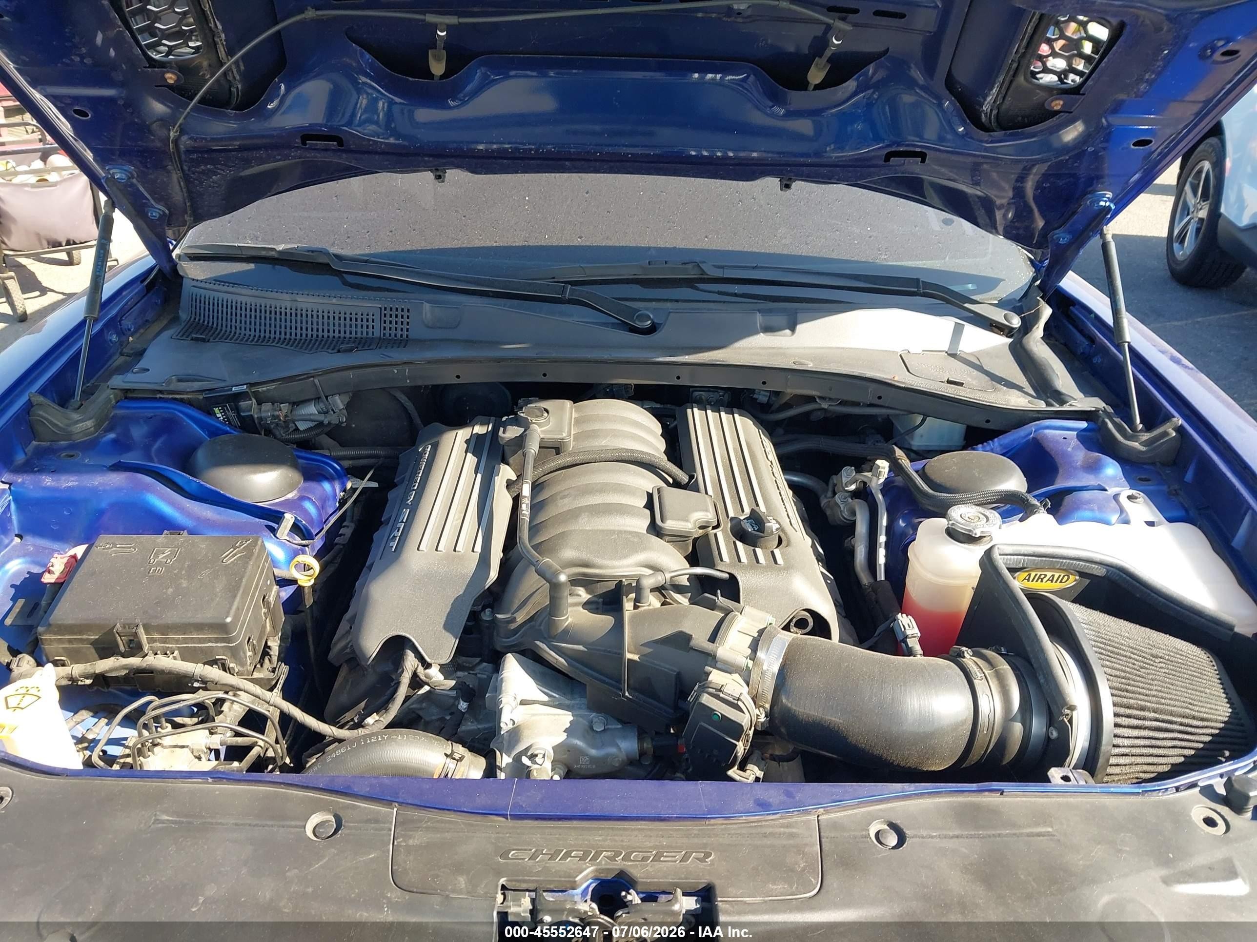 2021 Dodge Charger Scat Pack Widebody Rwd Blue vin: 2C3CDXGJ6MH579557