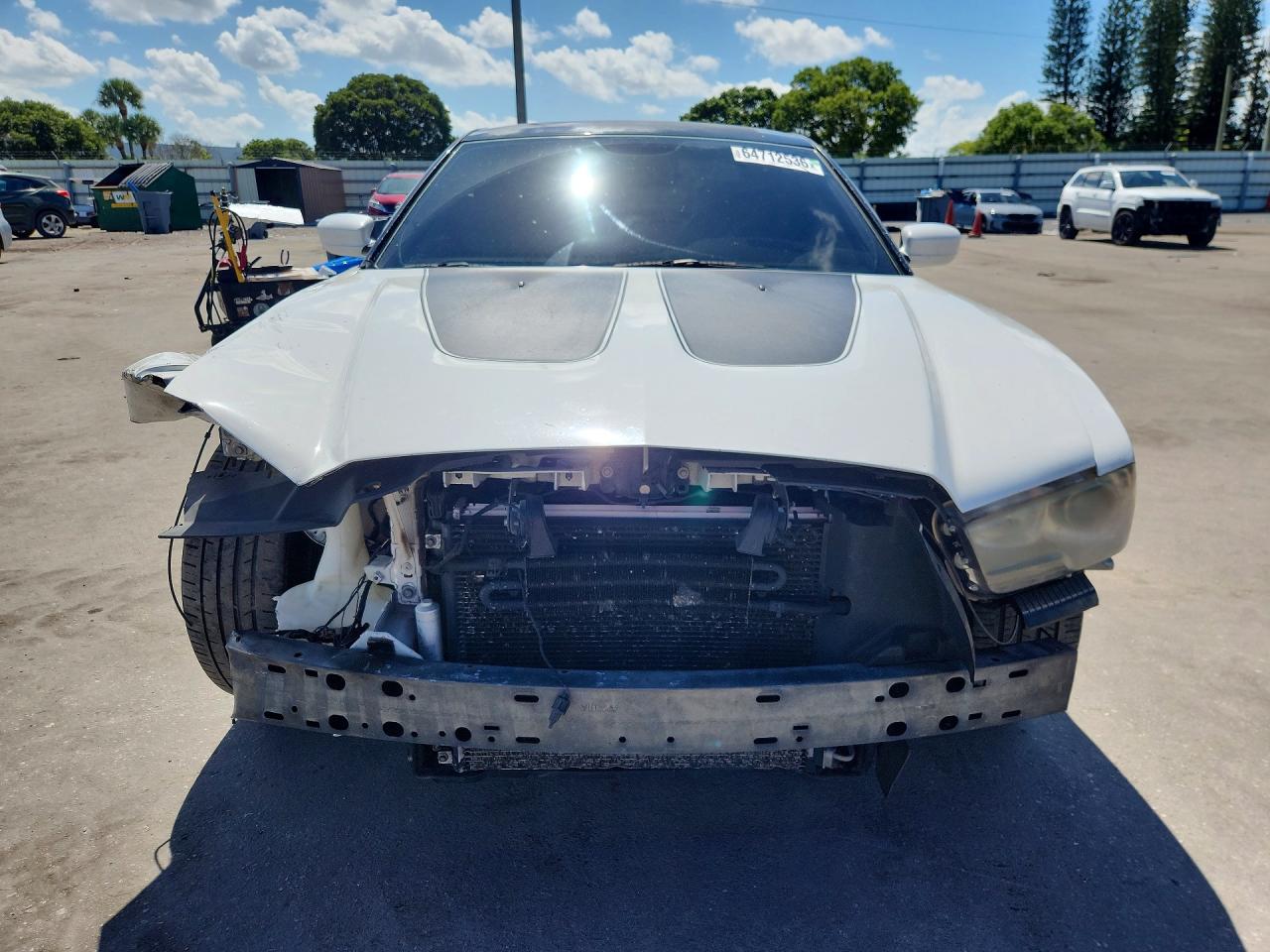 2013 Dodge Charger Super Bee White vin: 2C3CDXGJ7DH660289