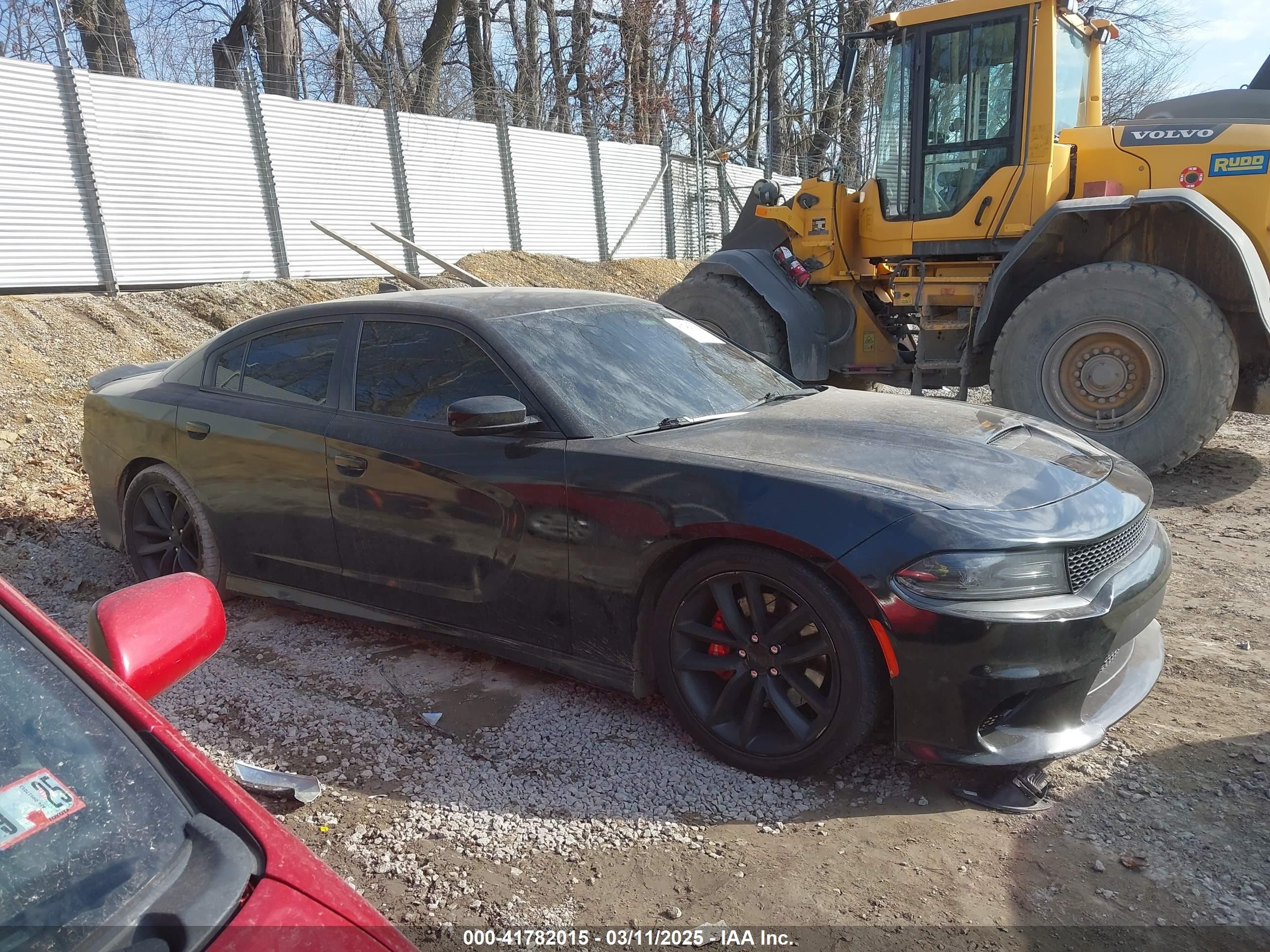 2017 Dodge Charger R/t Scat Pack Rwd Black vin: 2C3CDXGJ7HH551854