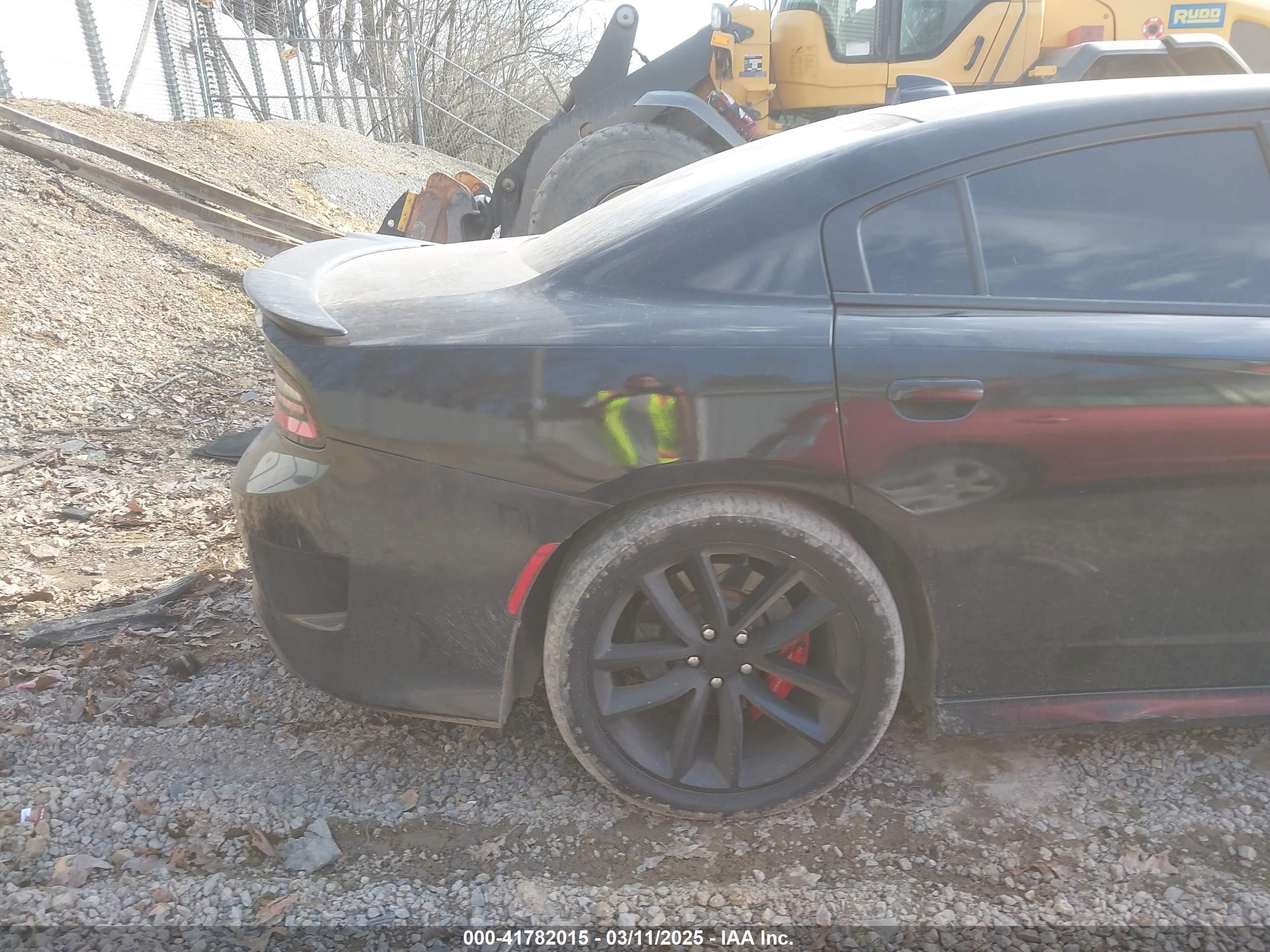 2017 Dodge Charger R/t Scat Pack Rwd Black vin: 2C3CDXGJ7HH551854