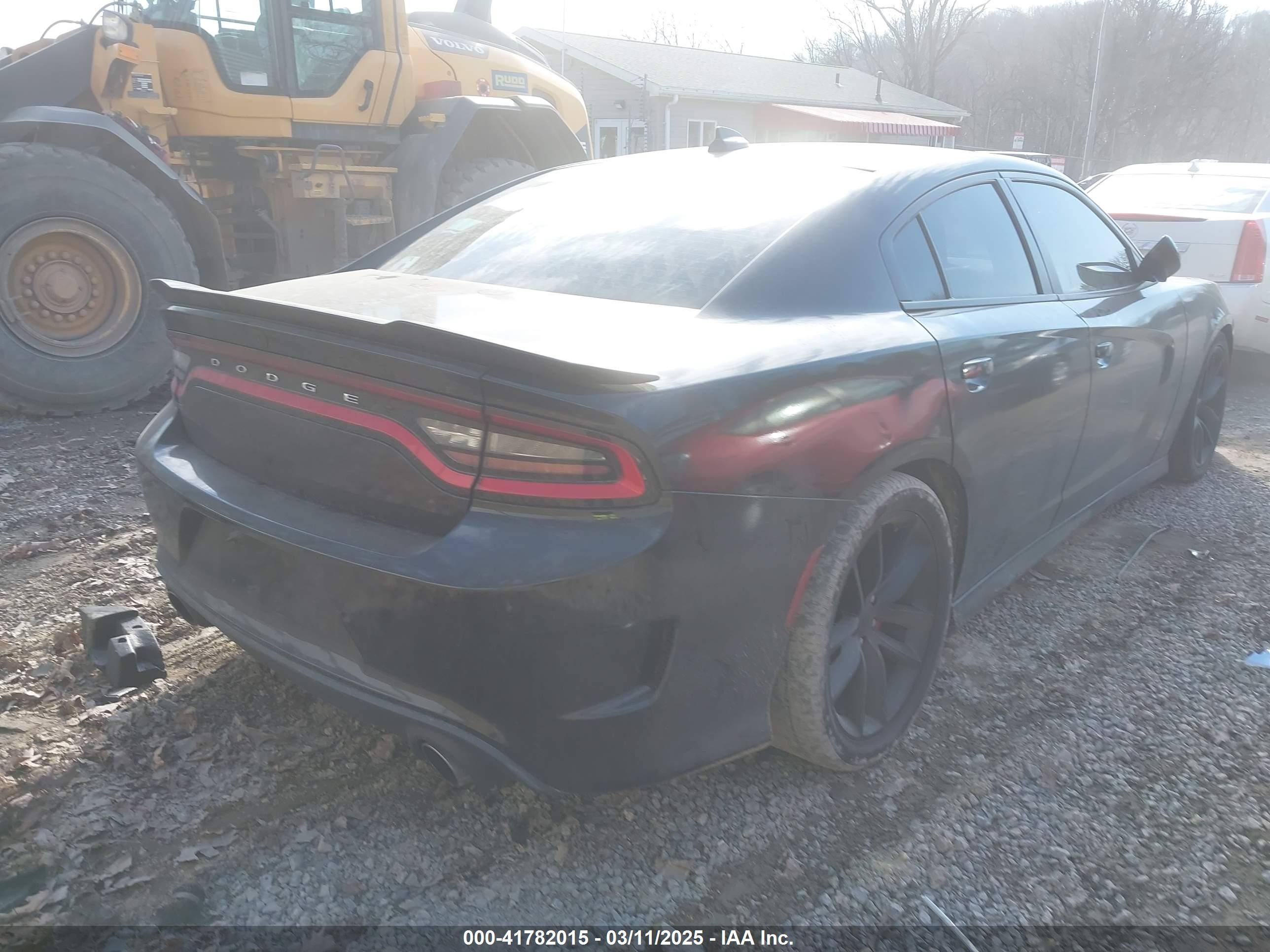 2017 Dodge Charger R/t Scat Pack Rwd Black vin: 2C3CDXGJ7HH551854