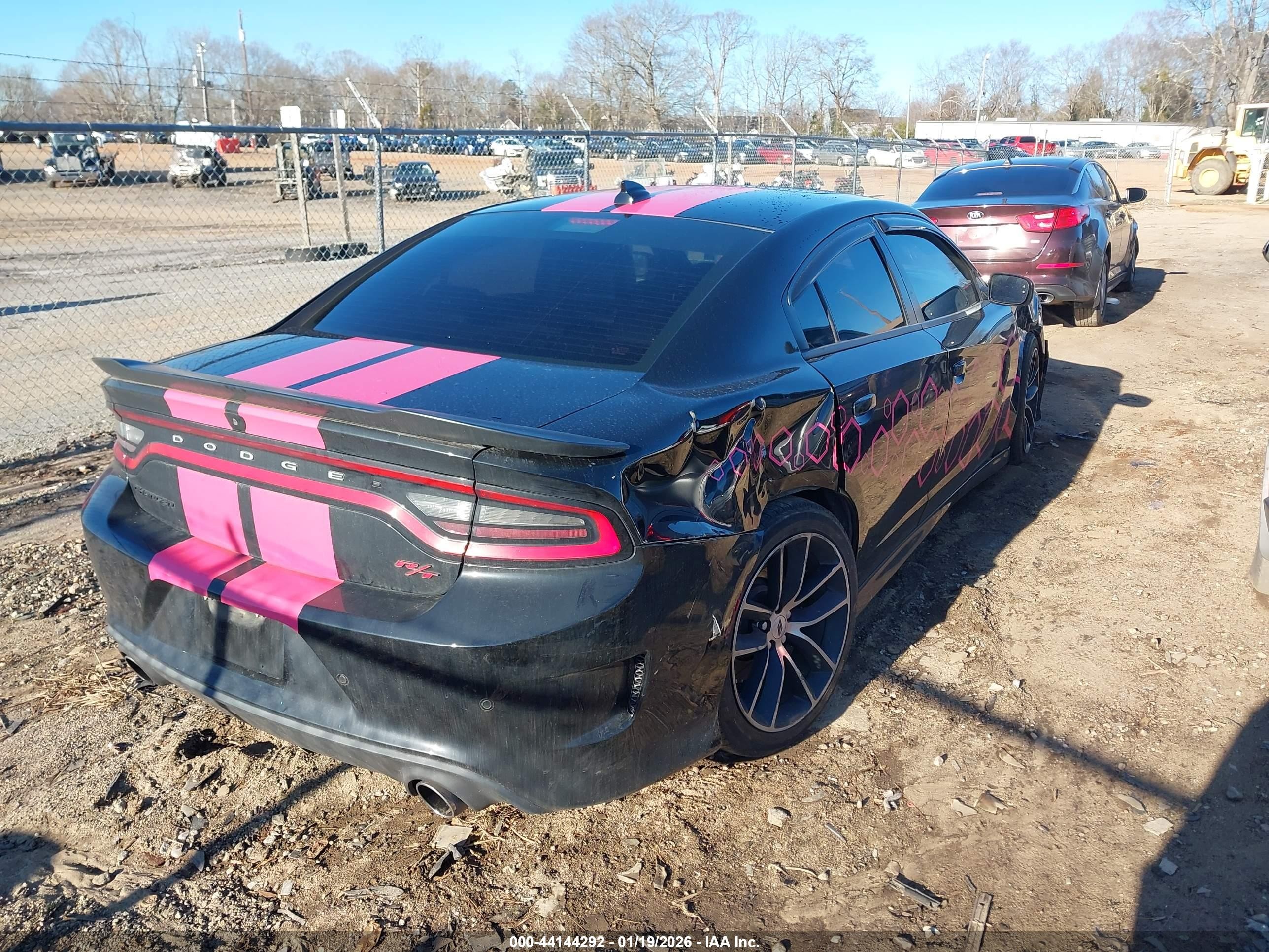 2018 Dodge Charger R/t Scat Pack Rwd Black vin: 2C3CDXGJ7JH163125