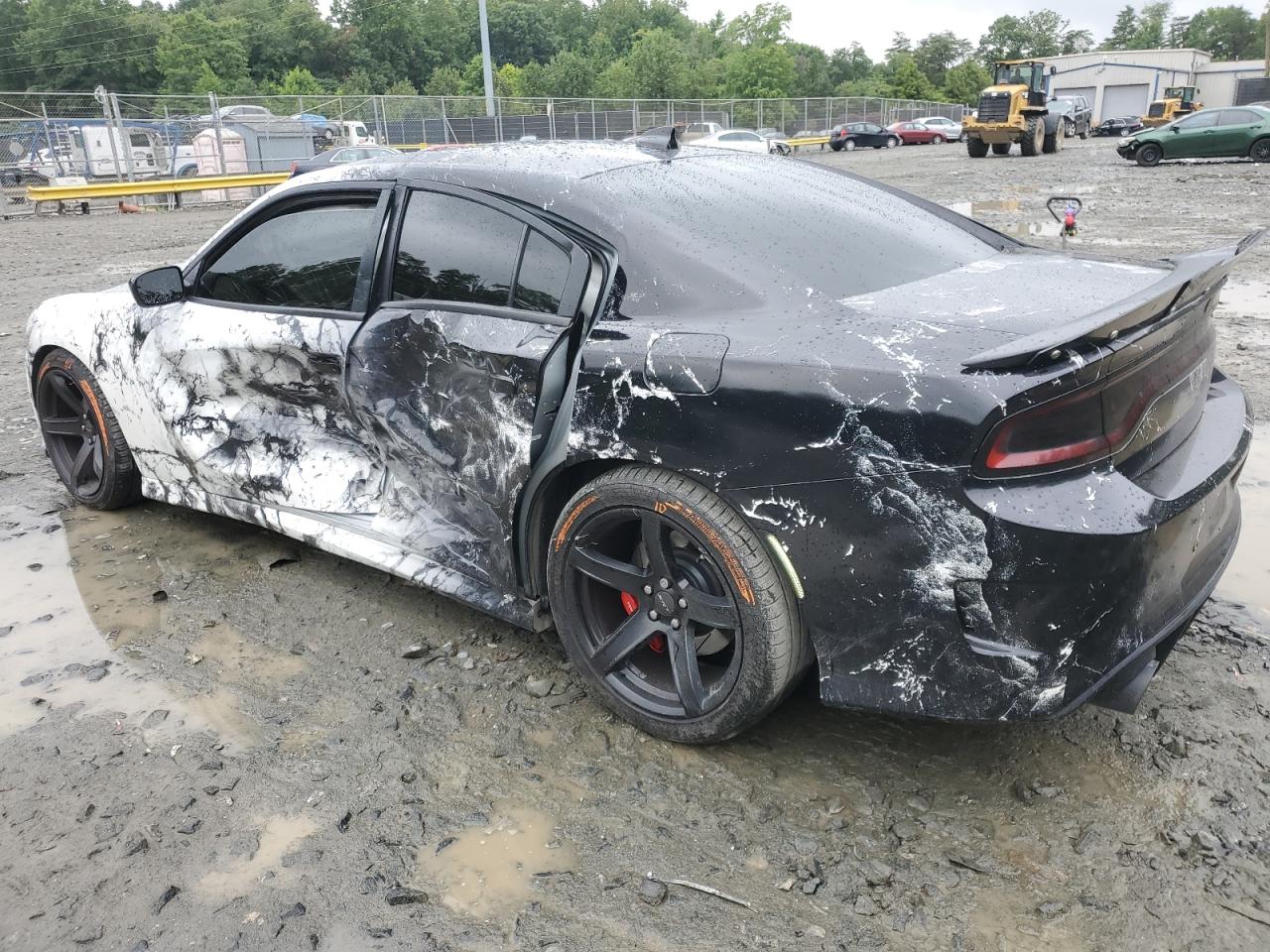 2019 Dodge Charger Scat Pack Серый vin: 2C3CDXGJ7KH613065