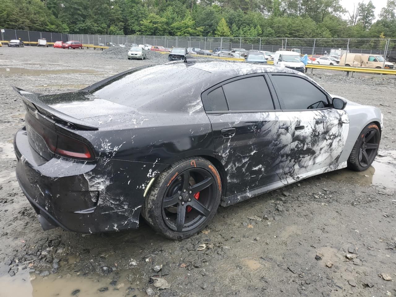 2019 Dodge Charger Scat Pack Серый vin: 2C3CDXGJ7KH613065
