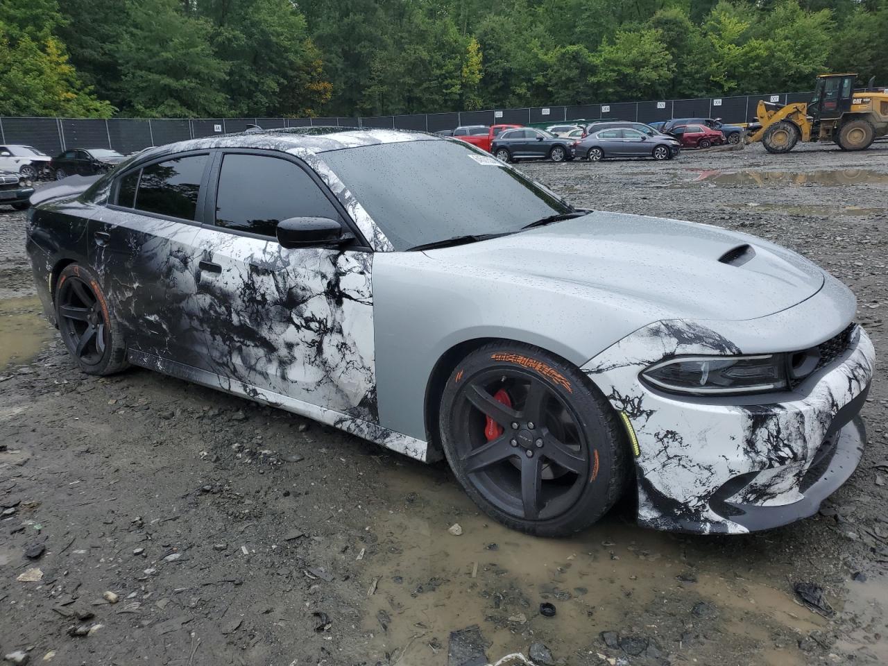 2019 Dodge Charger Scat Pack Серый vin: 2C3CDXGJ7KH613065