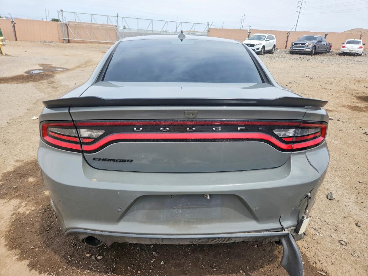 2019 Dodge Charger Scat Pack Gray vin: 2C3CDXGJ7KH697114