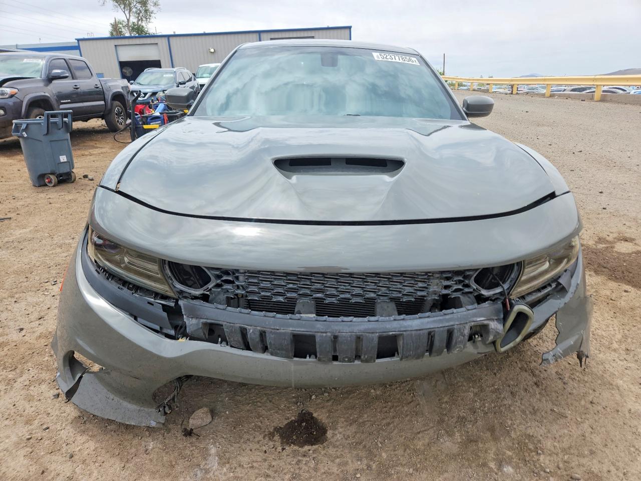 2019 Dodge Charger Scat Pack Gray vin: 2C3CDXGJ7KH697114