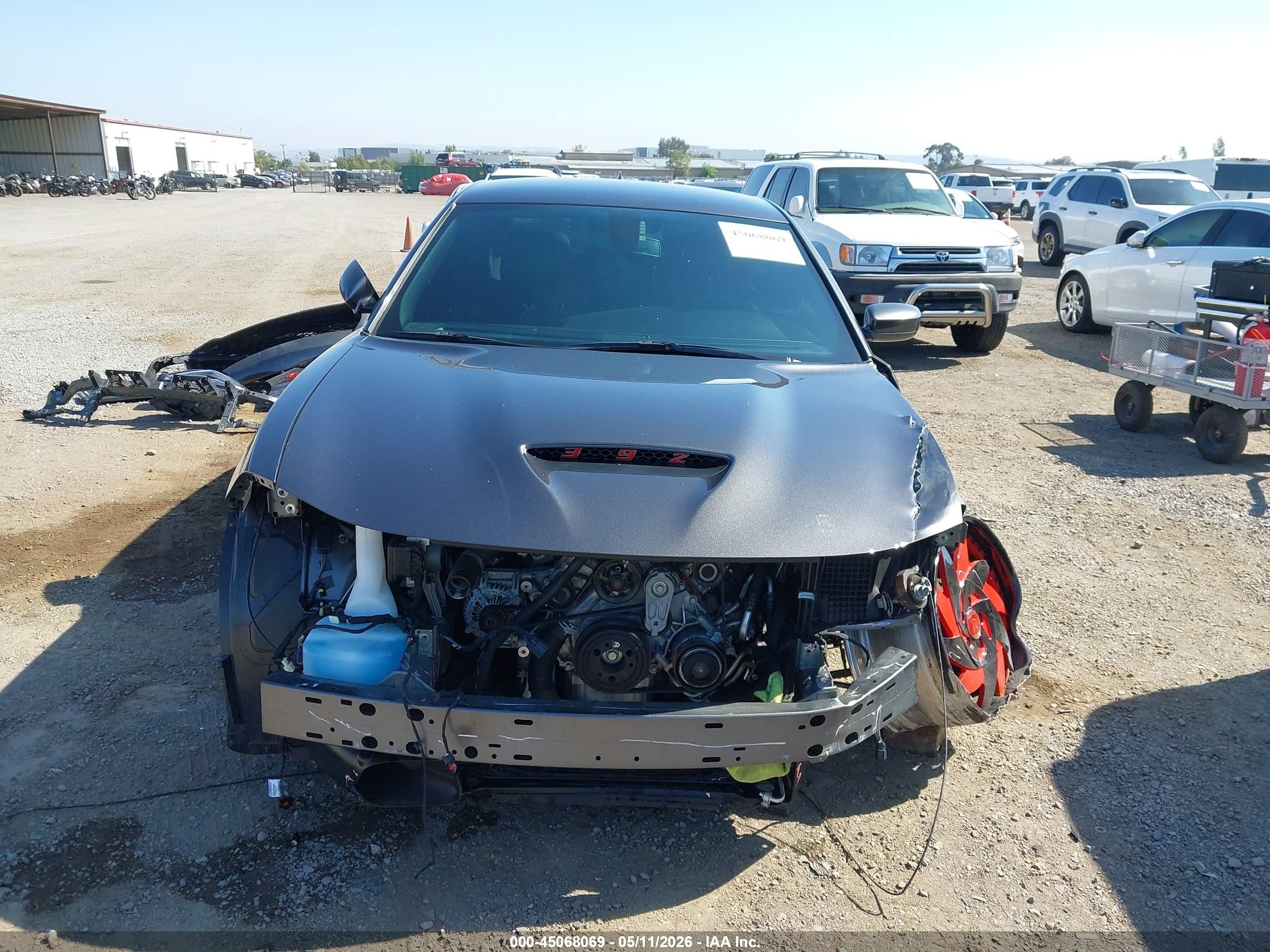 2021 Dodge Charger Scat Pack Rwd Gray vin: 2C3CDXGJ7MH576313