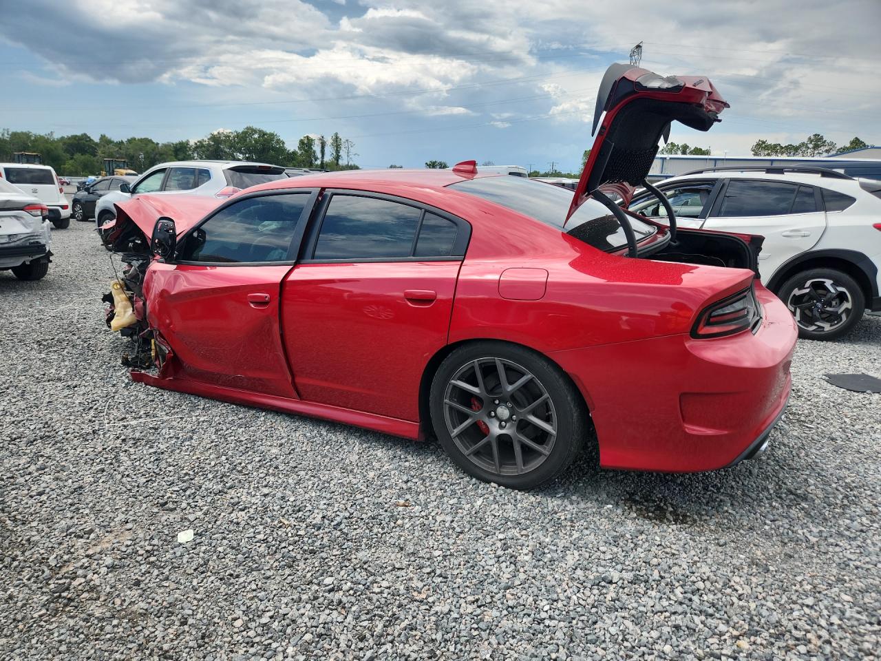 2016 Dodge Charger R Red vin: 2C3CDXGJ8GH225334