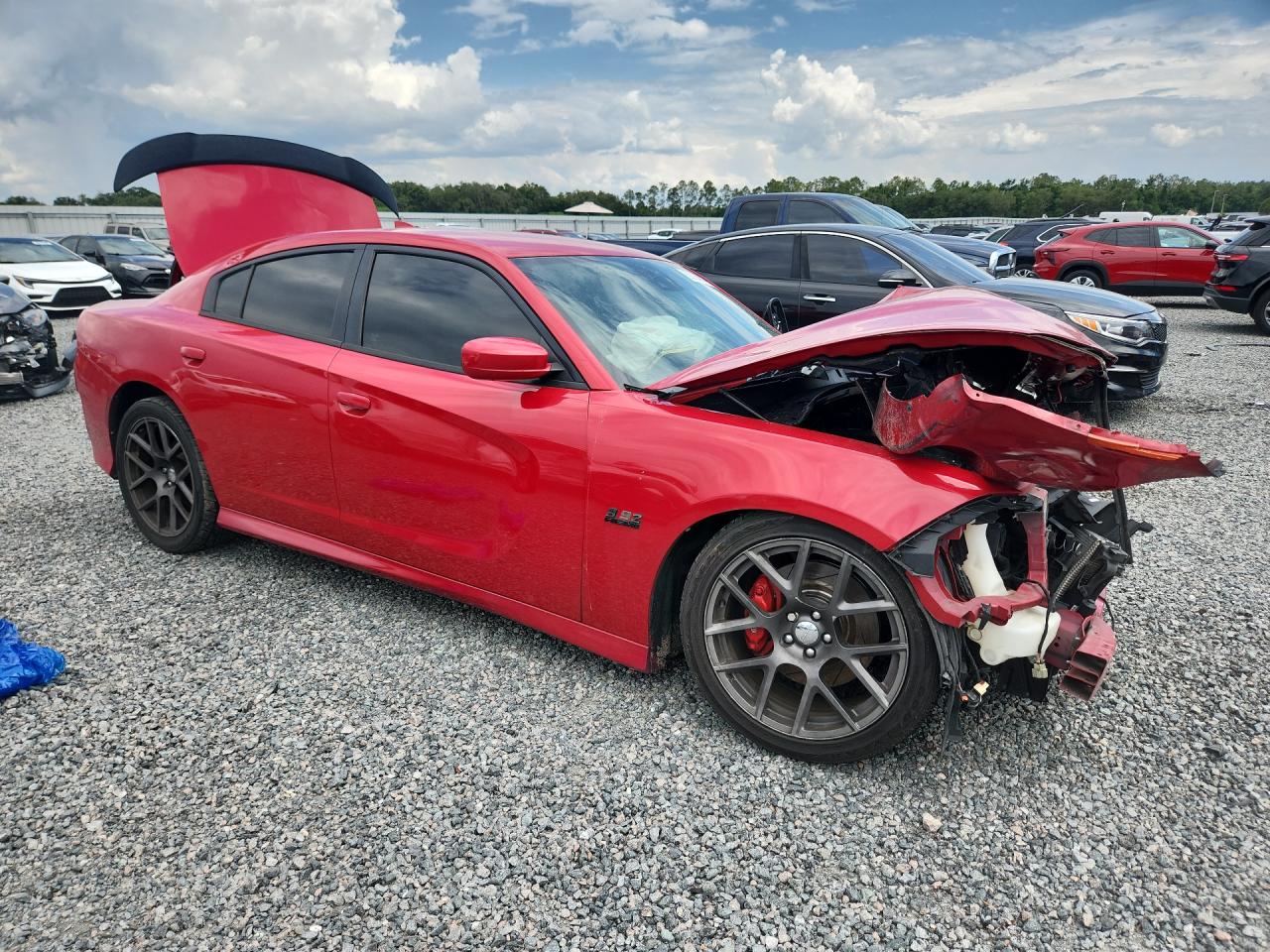 2016 Dodge Charger R Red vin: 2C3CDXGJ8GH225334