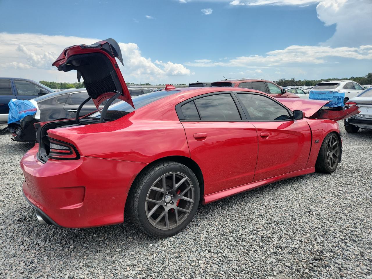 2016 Dodge Charger R Red vin: 2C3CDXGJ8GH225334