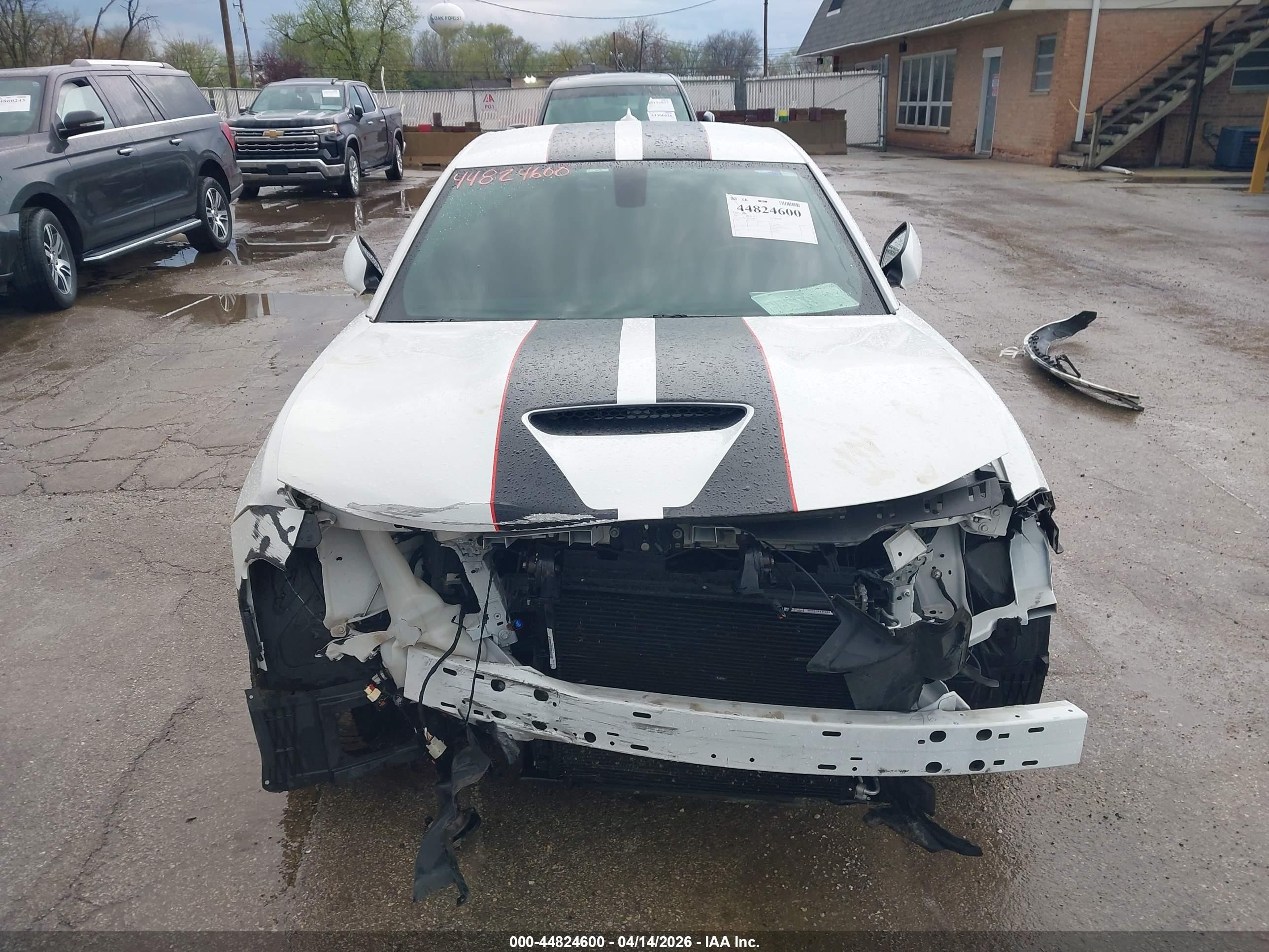 2019 Dodge Charger Scat Pack Rwd White vin: 2C3CDXGJ8KH668074