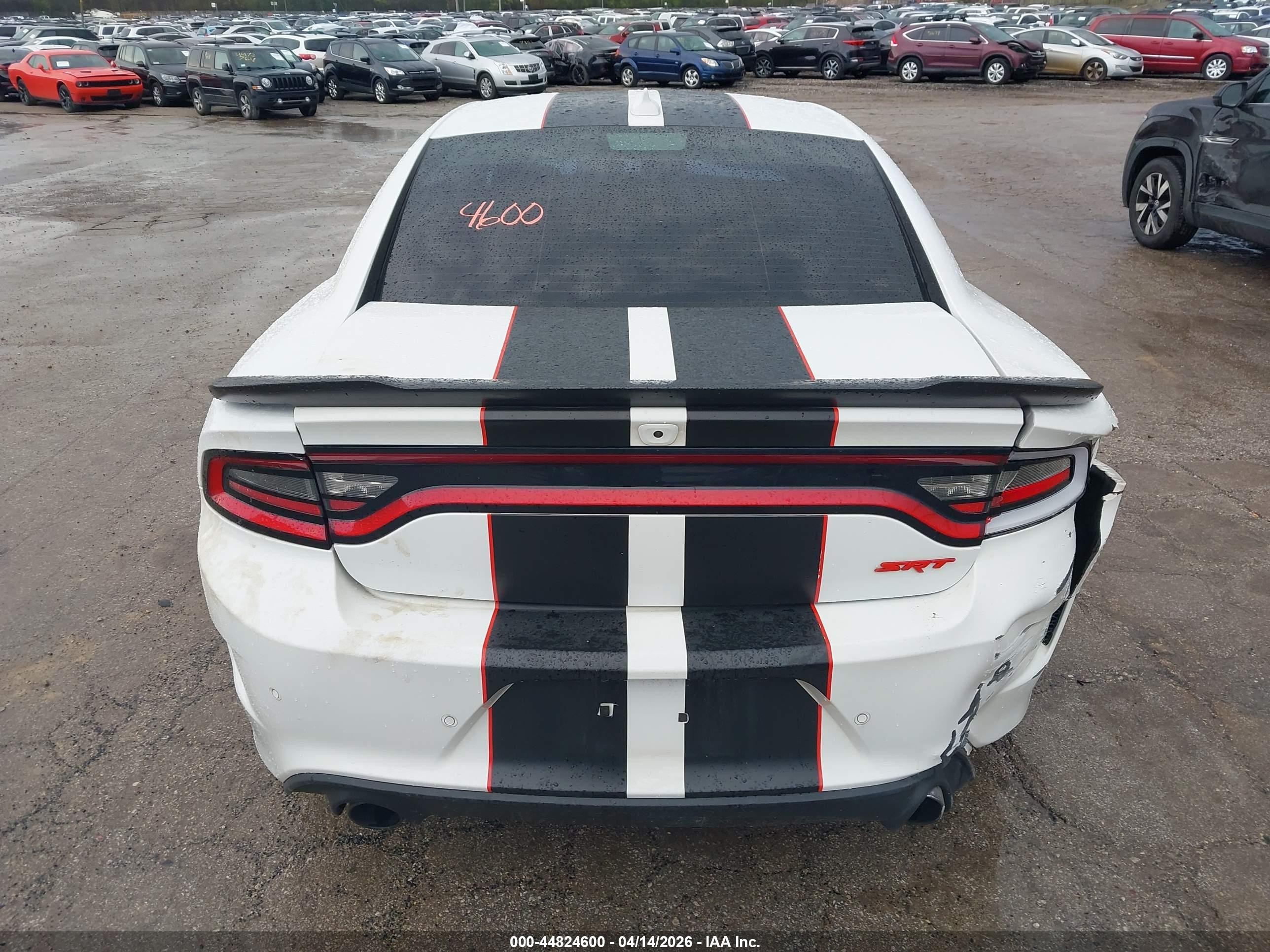 2019 Dodge Charger Scat Pack Rwd White vin: 2C3CDXGJ8KH668074