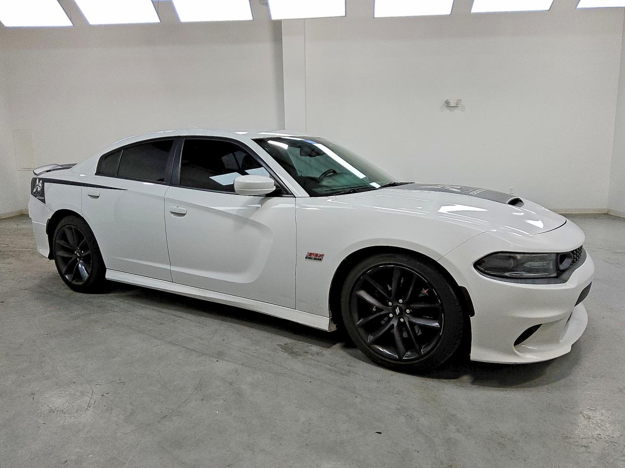 2019 Dodge Charger Scat Pack White vin: 2C3CDXGJ8KH688843