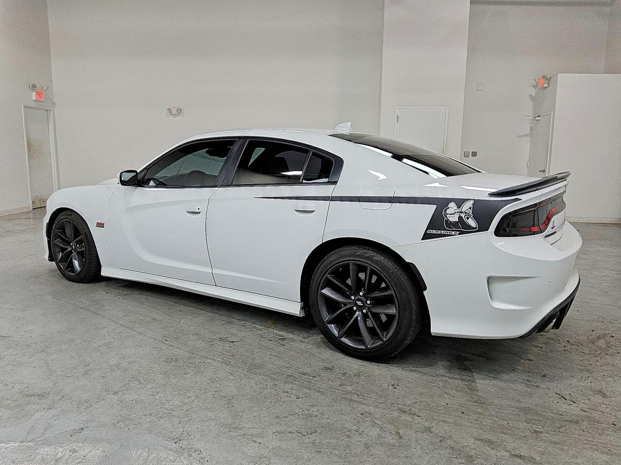 2019 Dodge Charger Scat Pack White vin: 2C3CDXGJ8KH688843