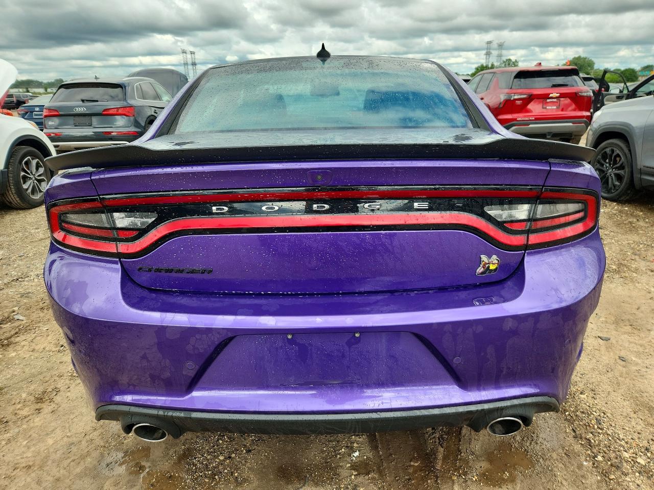 2023 Dodge Charger Scat Pack Purple vin: 2C3CDXGJ8PH690101