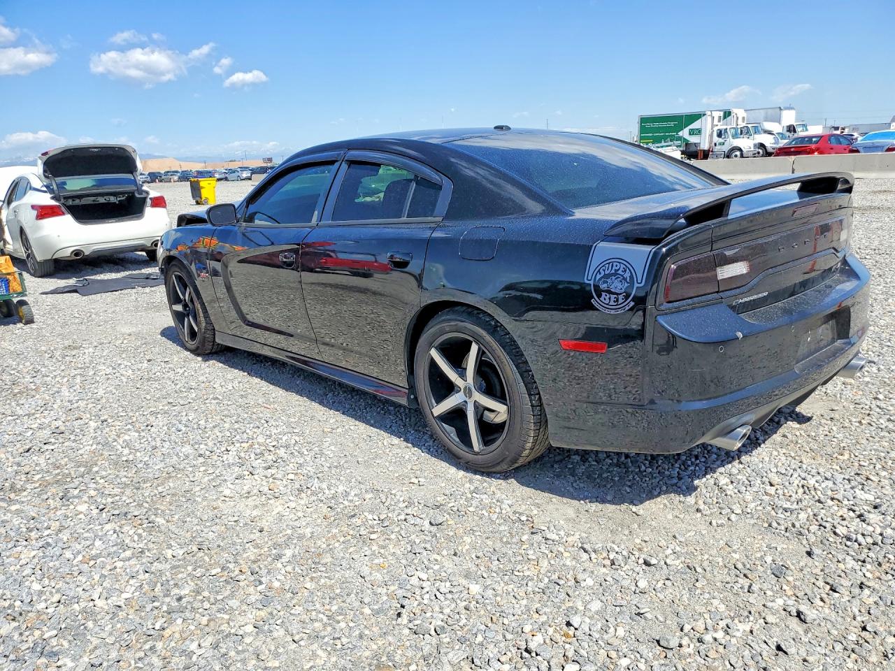2013 Dodge Charger Super Bee Black vin: 2C3CDXGJ9DH506425