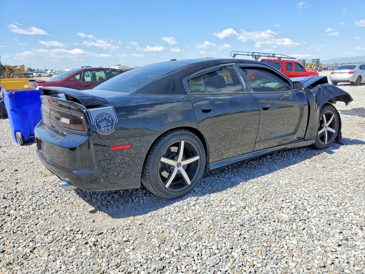 2013 Dodge Charger Super Bee Black vin: 2C3CDXGJ9DH506425