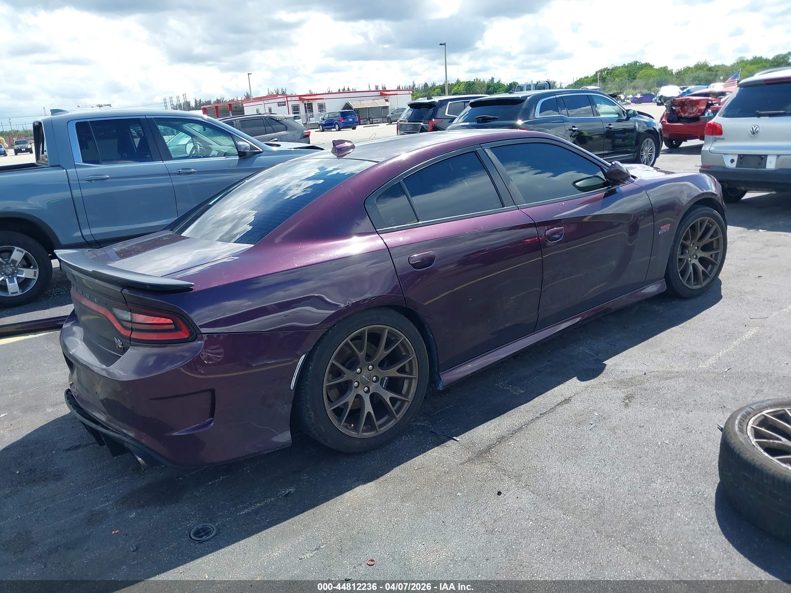 2021 Dodge Charger Scat Pack Rwd Purple vin: 2C3CDXGJ9MH532183