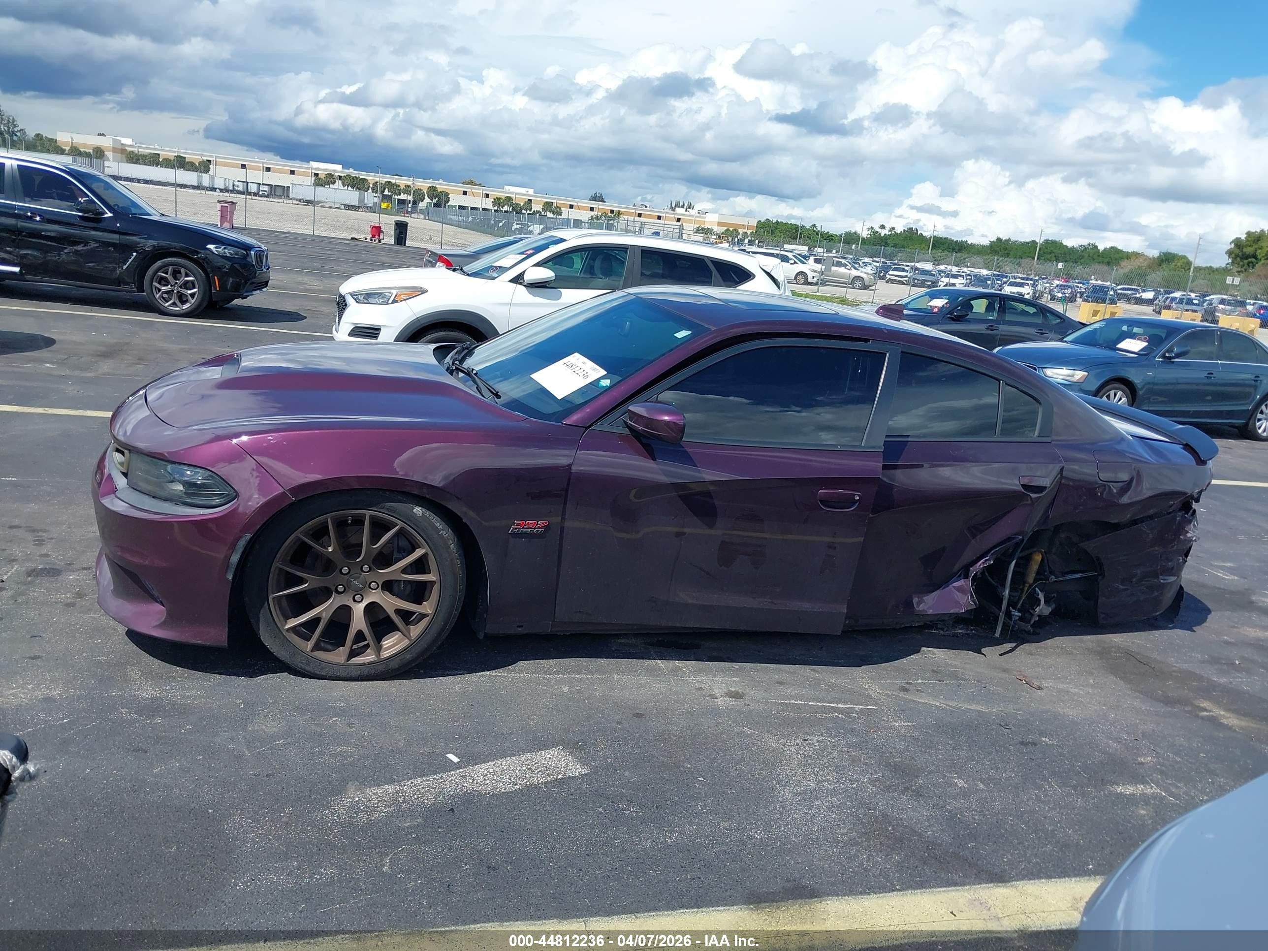 2021 Dodge Charger Scat Pack Rwd Purple vin: 2C3CDXGJ9MH532183