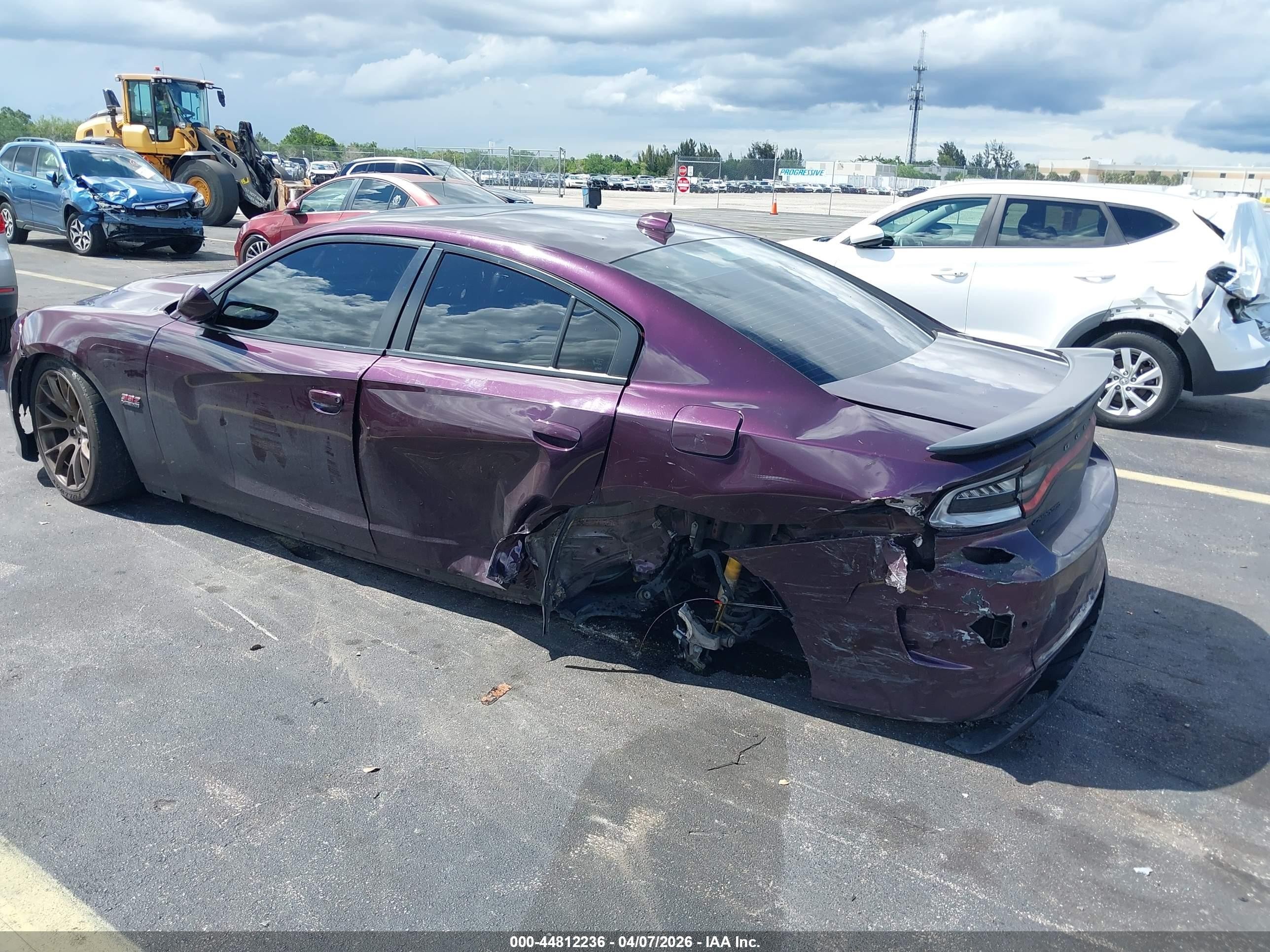 2021 Dodge Charger Scat Pack Rwd Purple vin: 2C3CDXGJ9MH532183