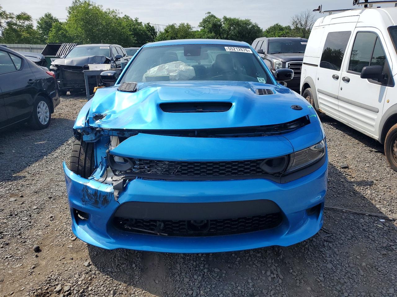 2023 Dodge Charger Scat Pack Синий vin: 2C3CDXGJ9PH568556
