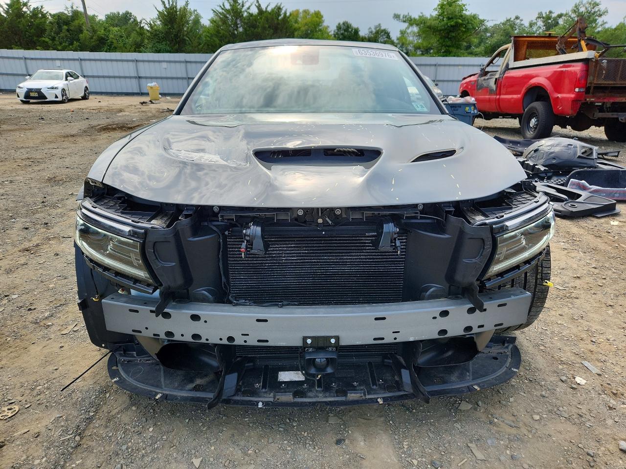 2023 Dodge Charger Scat Pack Gray vin: 2C3CDXGJ9PH673744