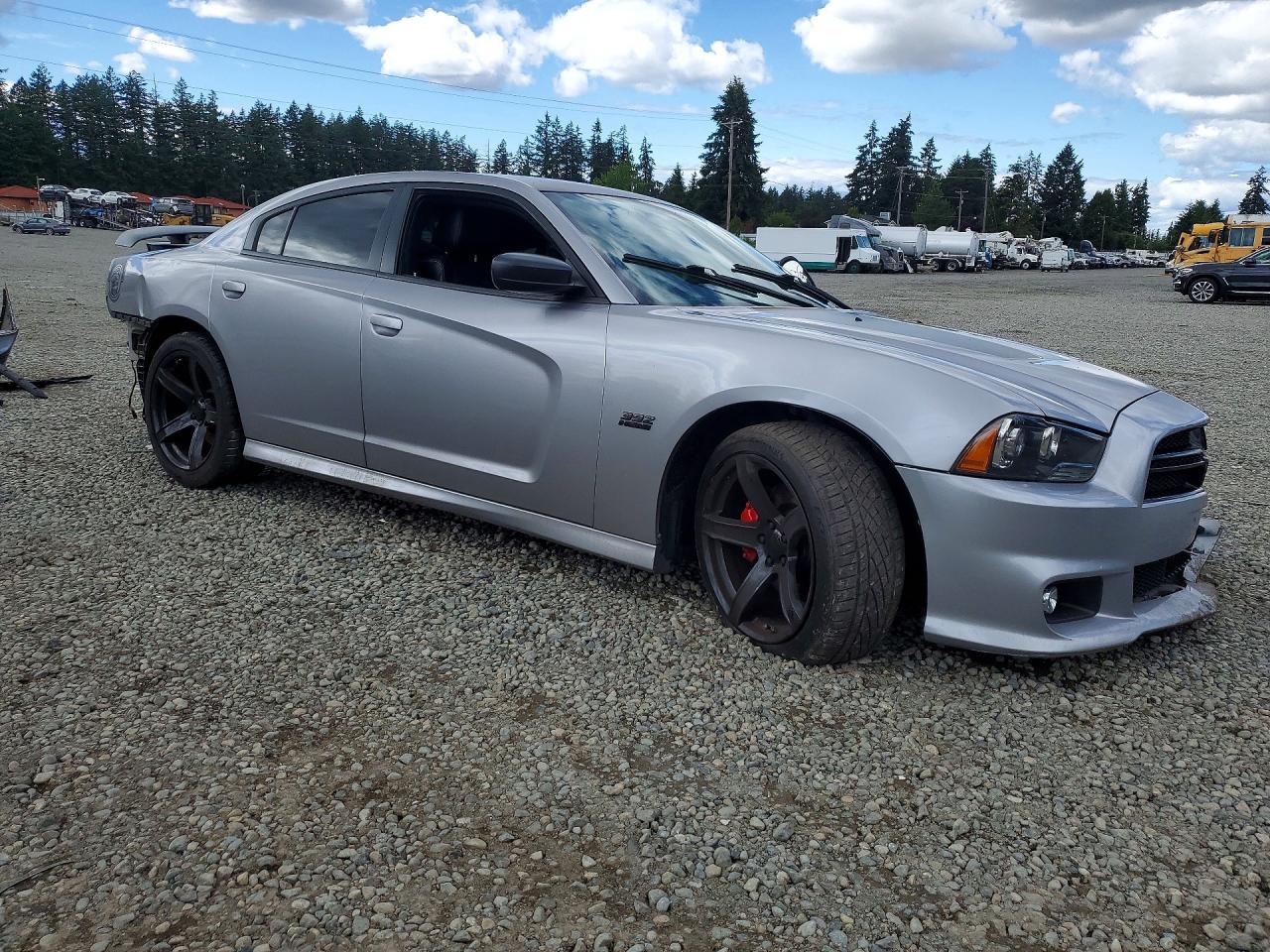 2014 Dodge Charger Super Bee Silver vin: 2C3CDXGJXEH312584