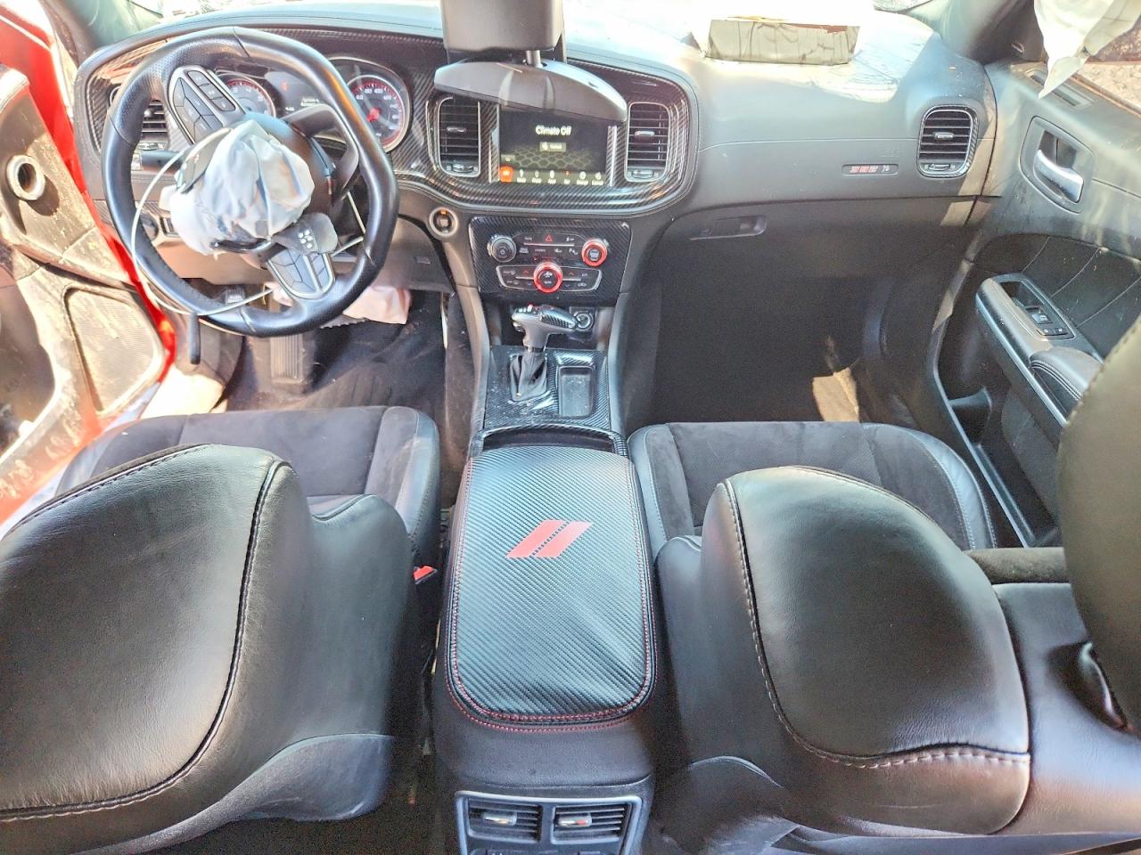 2021 Dodge Charger Scat Pack Red vin: 2C3CDXGJXMH591422