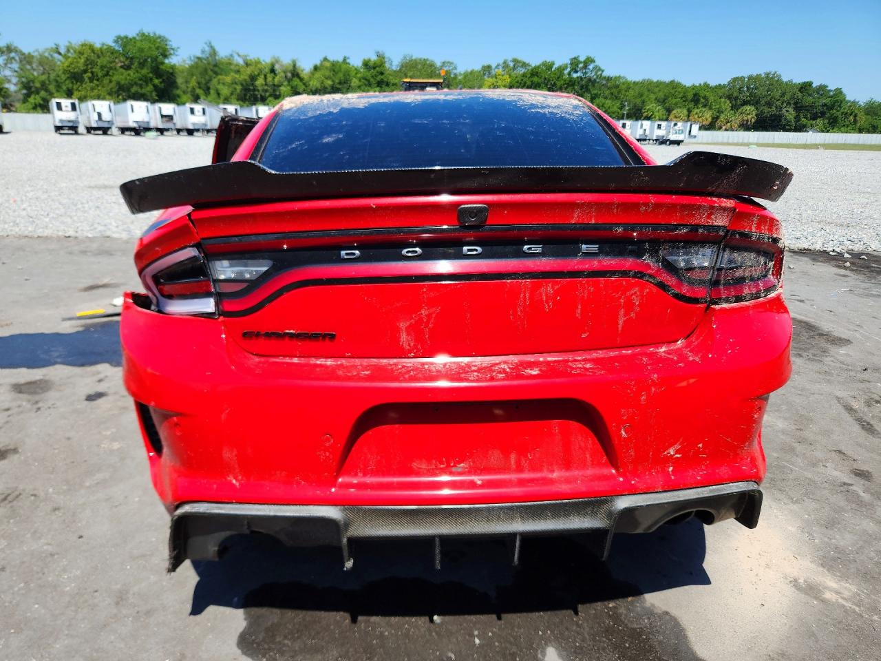 2021 Dodge Charger Scat Pack Red vin: 2C3CDXGJXMH591422
