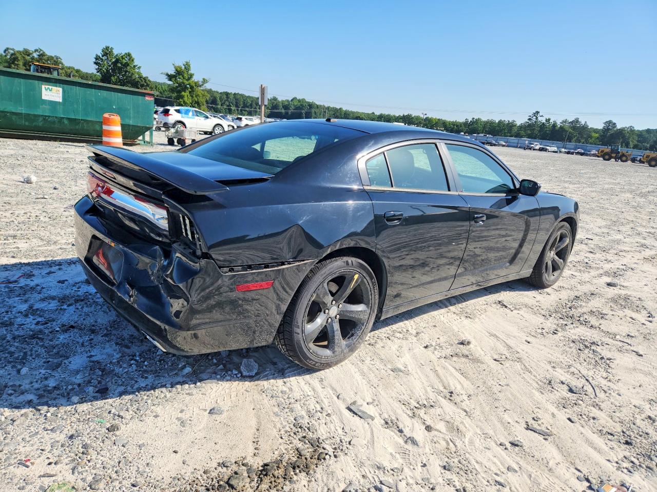 2013 Dodge Charger Sxt Black vin: 2C3CDXHG0DH525416