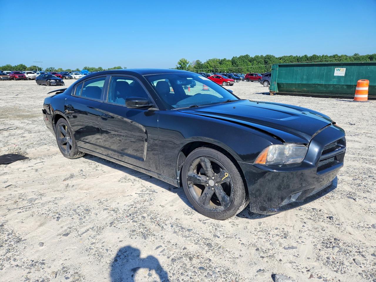 2013 Dodge Charger Sxt Black vin: 2C3CDXHG0DH525416