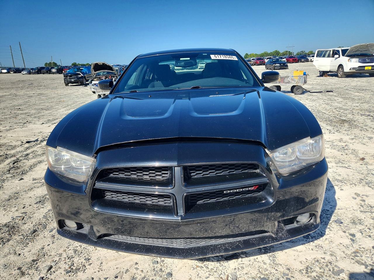 2013 Dodge Charger Sxt Black vin: 2C3CDXHG0DH525416