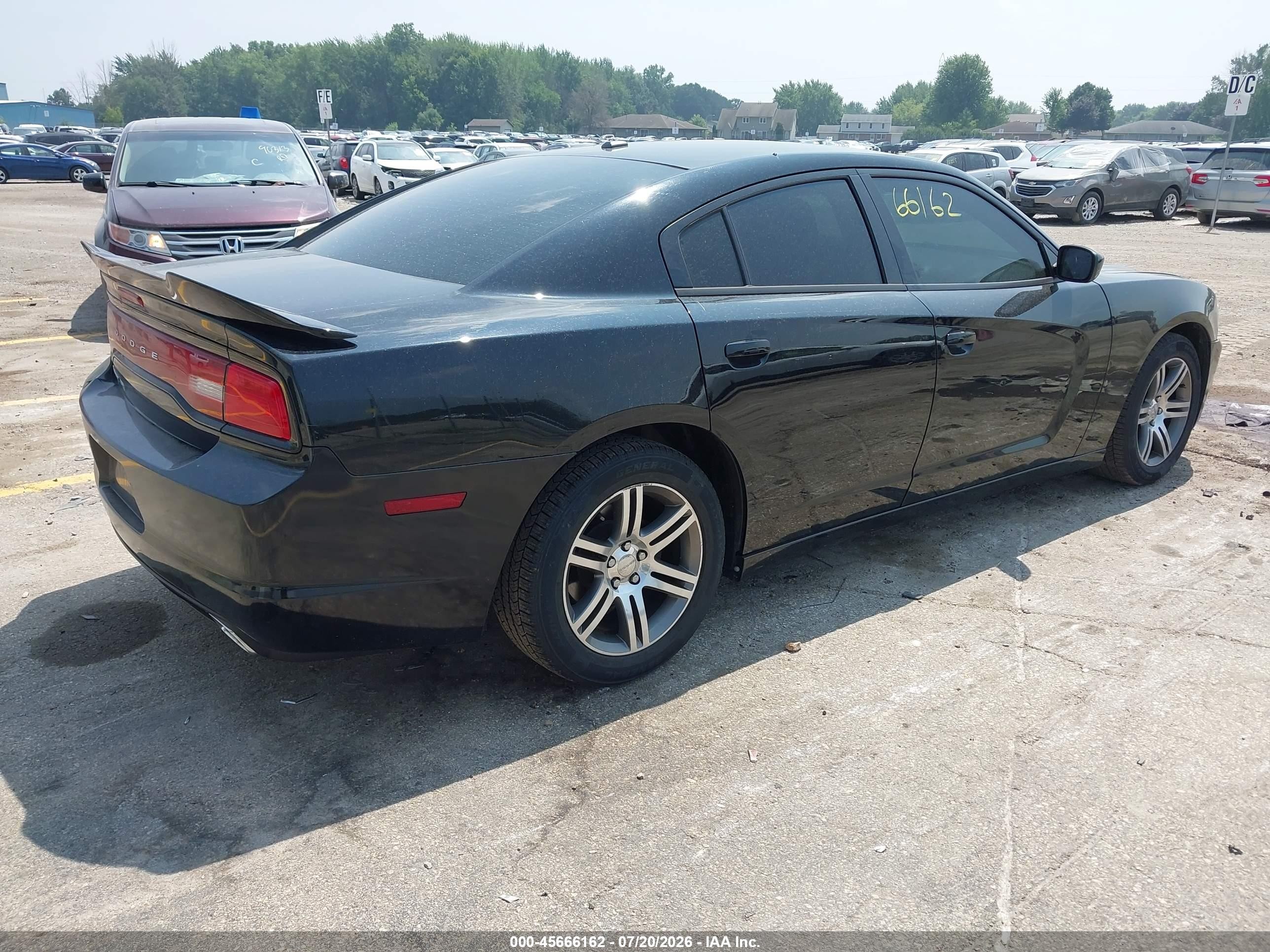 2013 Dodge Charger Sxt Black vin: 2C3CDXHG0DH535458