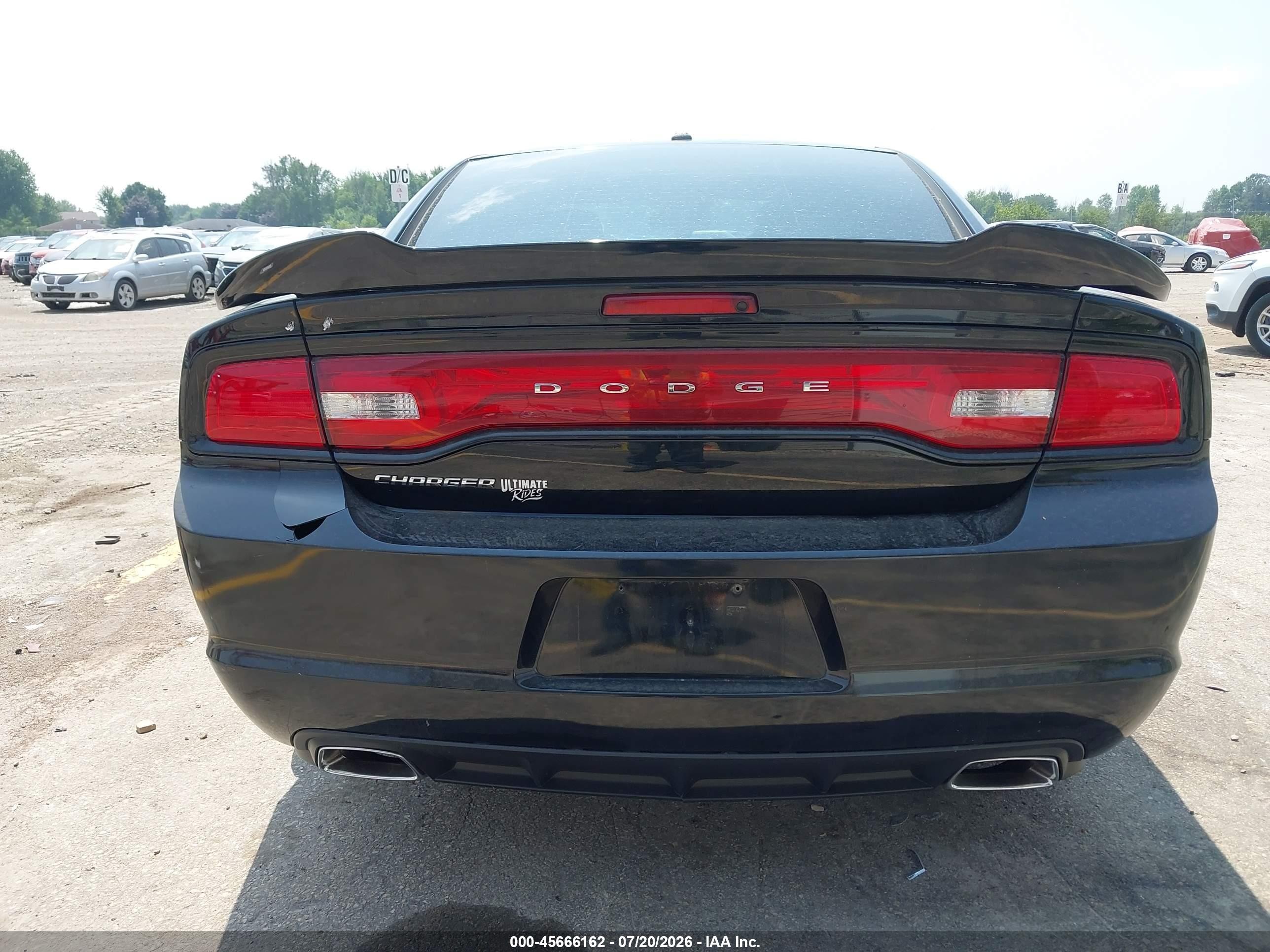 2013 Dodge Charger Sxt Black vin: 2C3CDXHG0DH535458