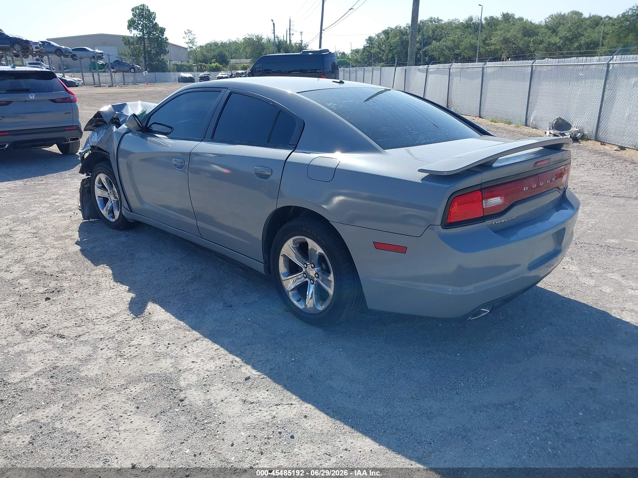 2013 Dodge Charger Sxt Plus Gray vin: 2C3CDXHG0DH558464