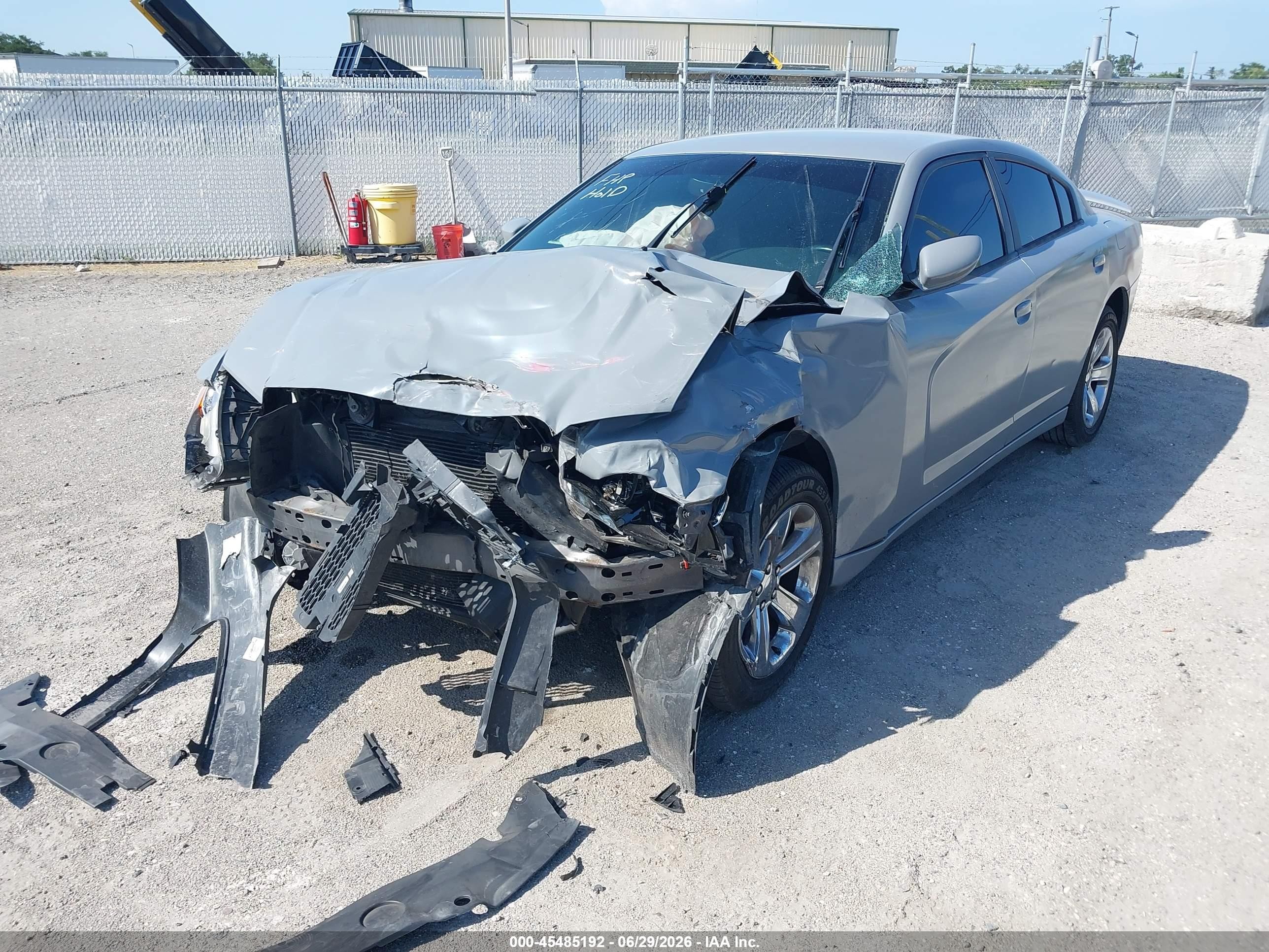 2013 Dodge Charger Sxt Plus Gray vin: 2C3CDXHG0DH558464