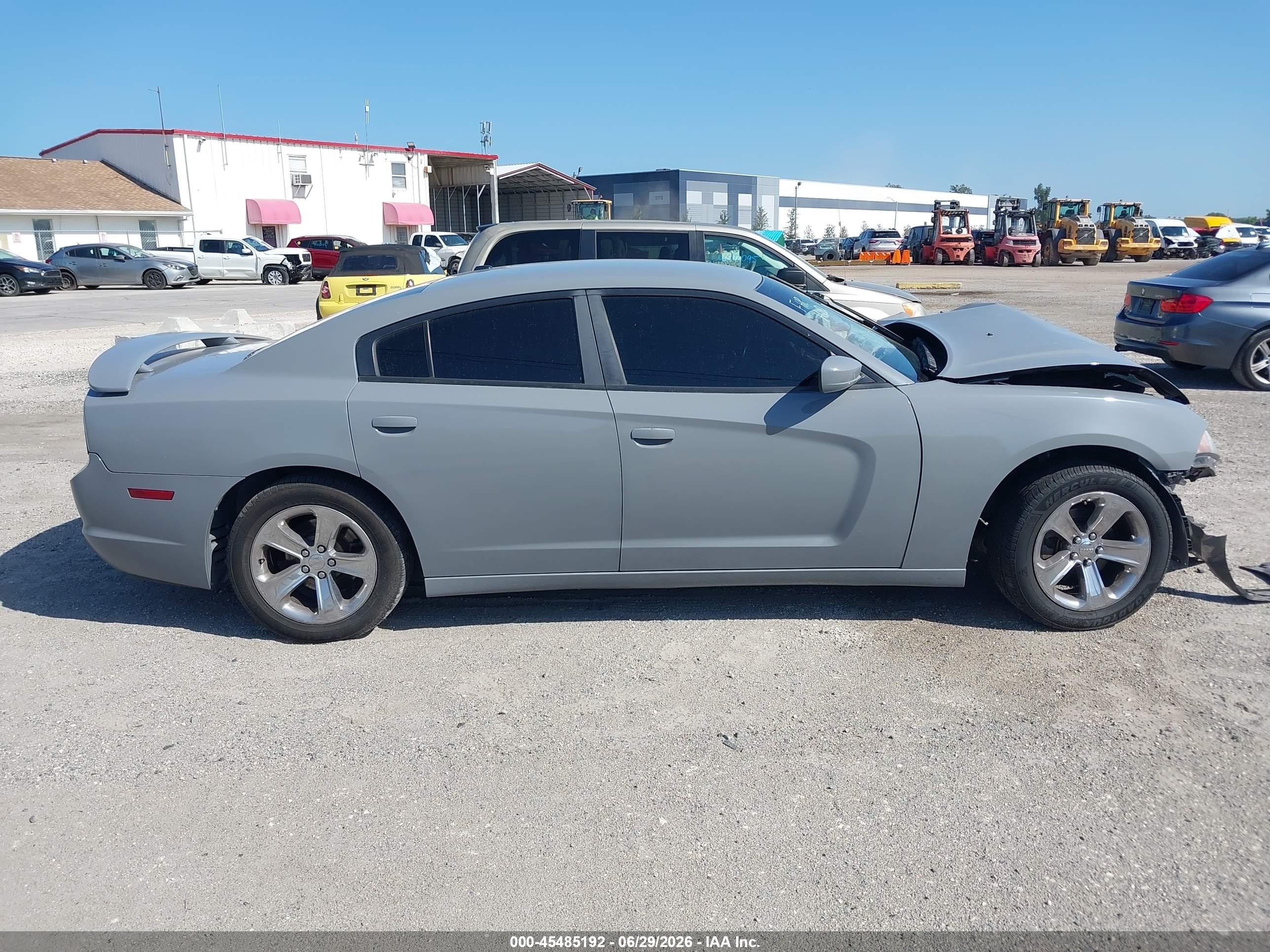 2013 Dodge Charger Sxt Plus Gray vin: 2C3CDXHG0DH558464