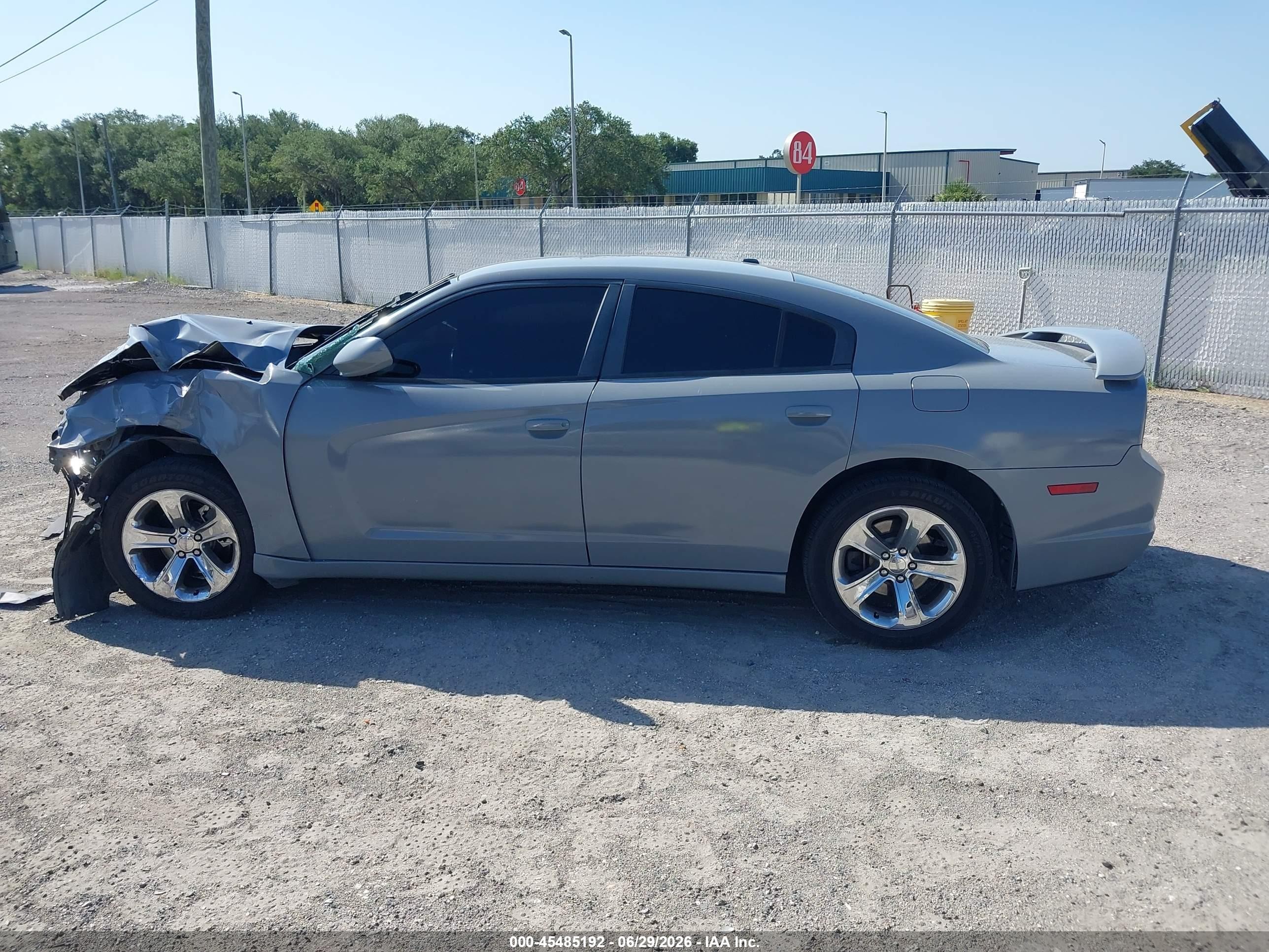 2013 Dodge Charger Sxt Plus Gray vin: 2C3CDXHG0DH558464