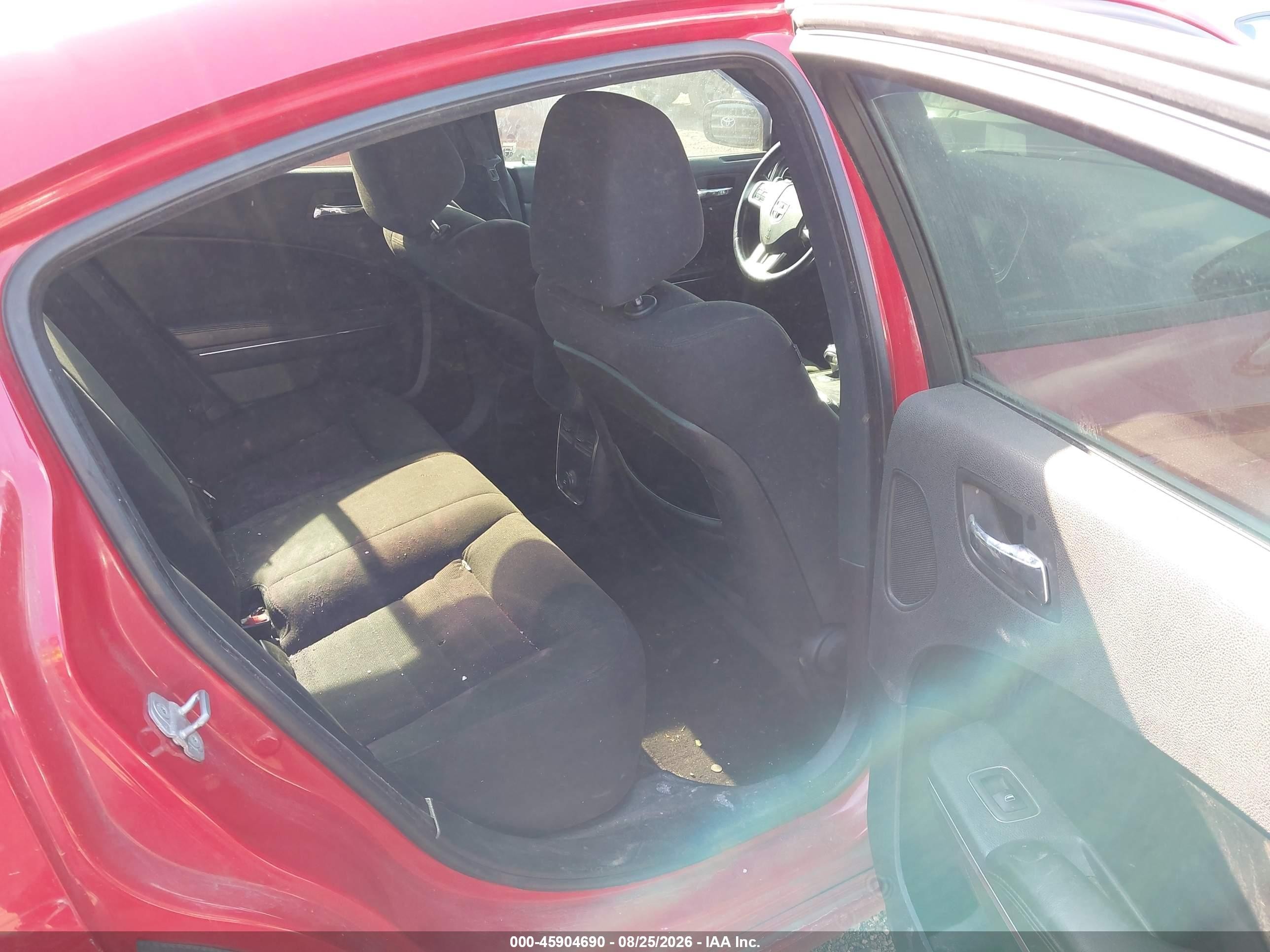 2013 Dodge Charger Sxt Red vin: 2C3CDXHG0DH566824