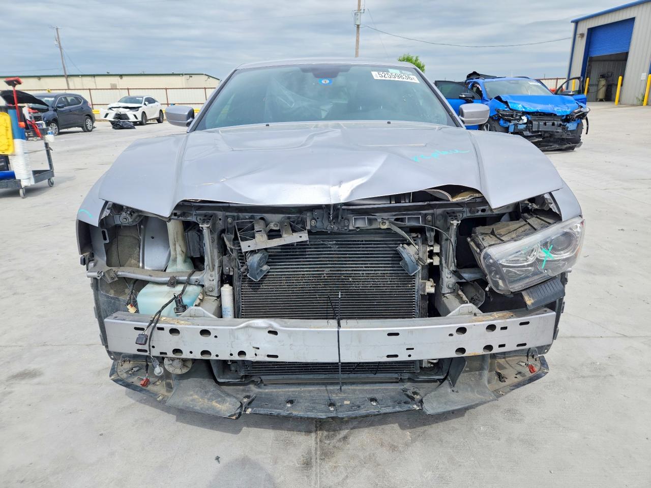 2013 Dodge Charger Sxt Silver vin: 2C3CDXHG0DH629517