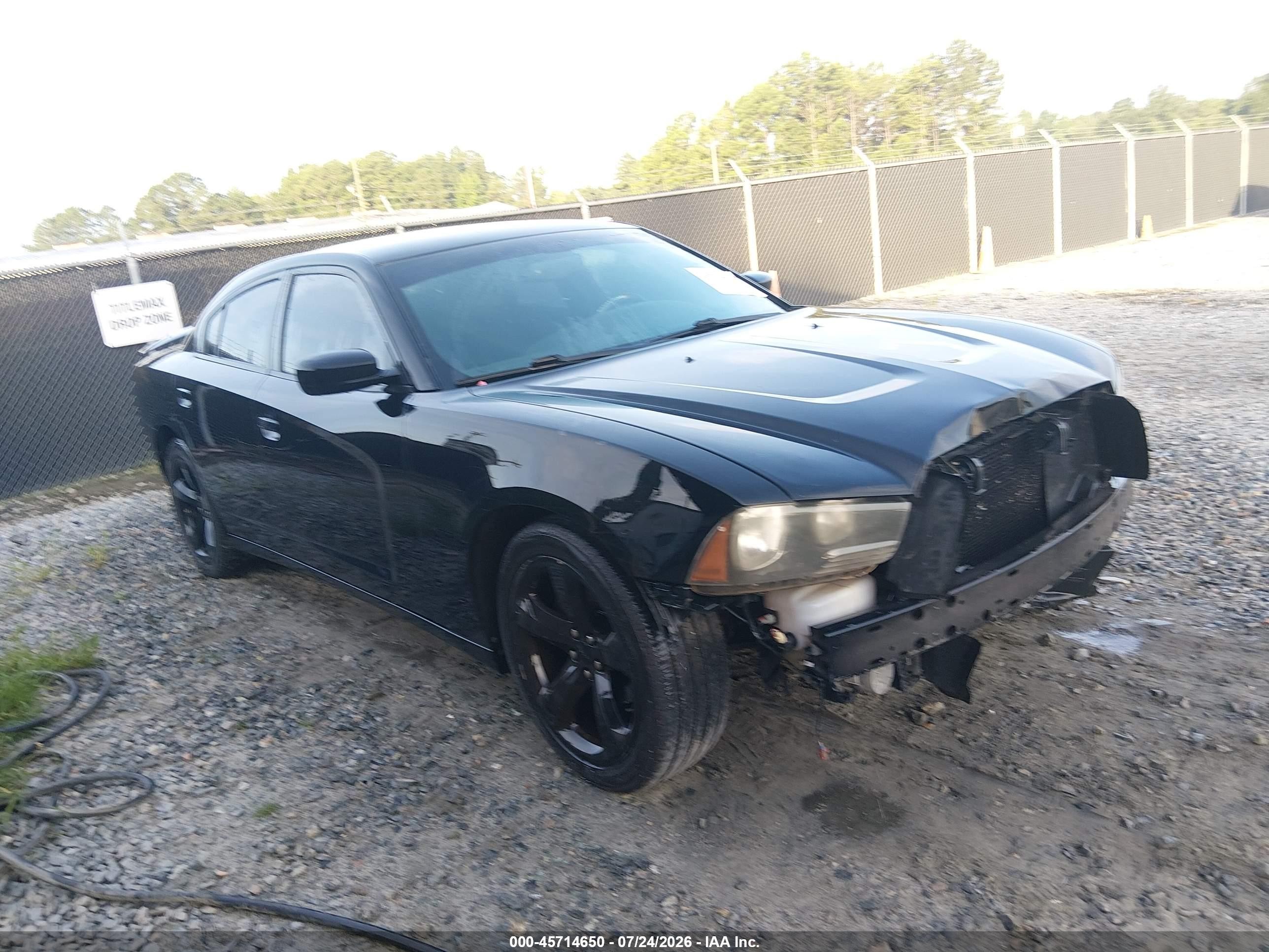 2014 Dodge Charger Sxt Черный vin: 2C3CDXHG0EH113241