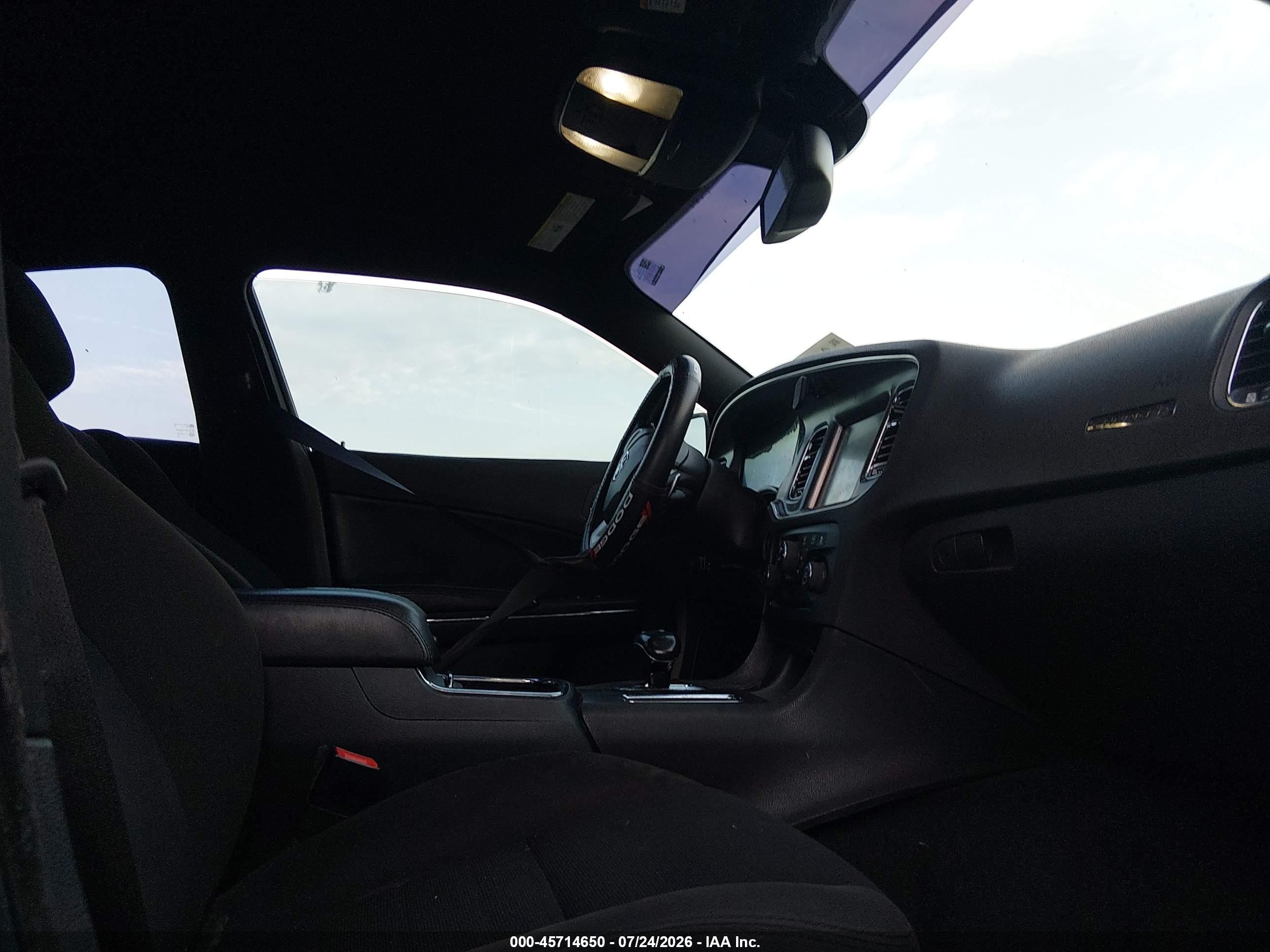 2014 Dodge Charger Sxt Black vin: 2C3CDXHG0EH113241