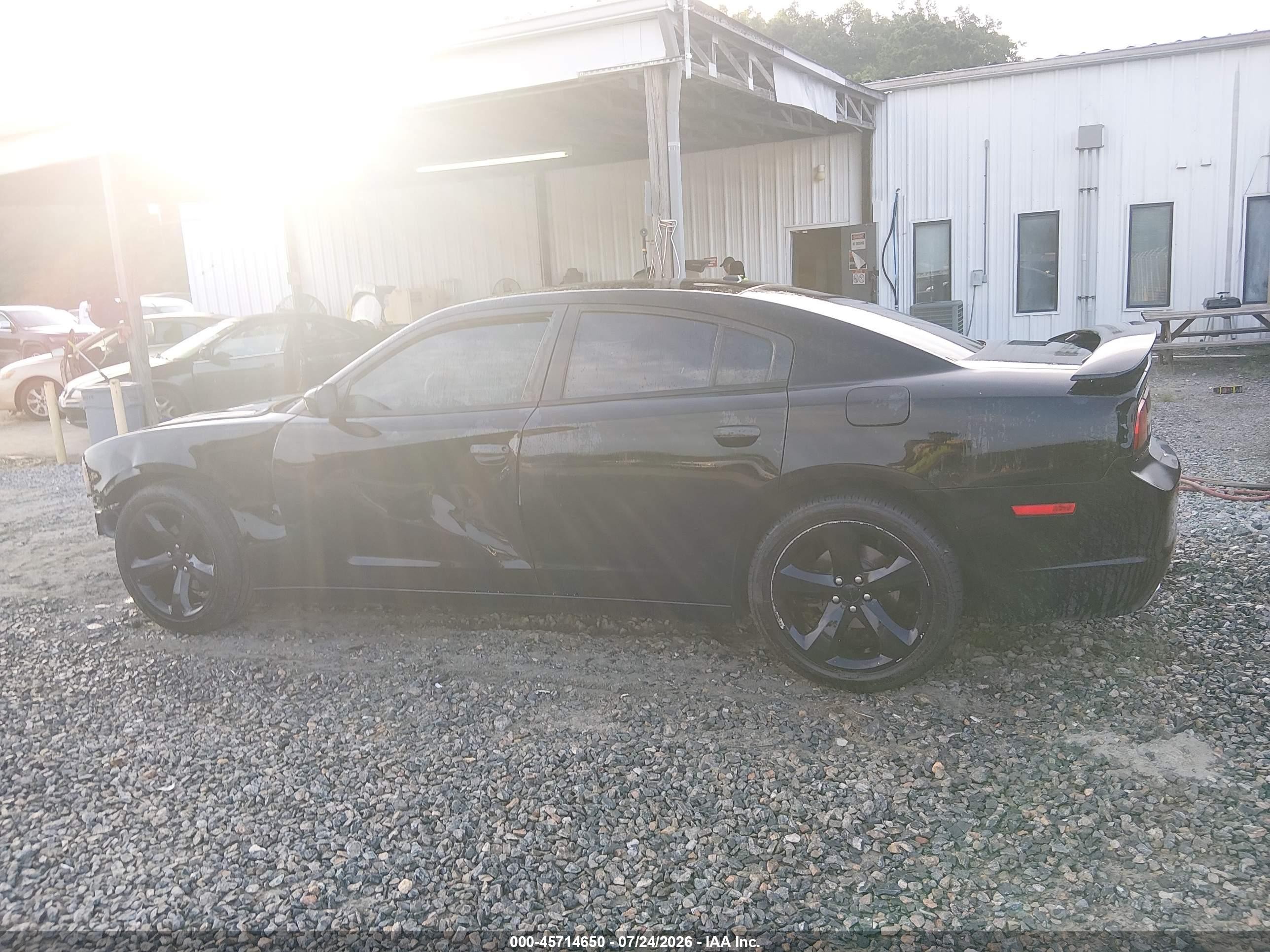 2014 Dodge Charger Sxt Black vin: 2C3CDXHG0EH113241