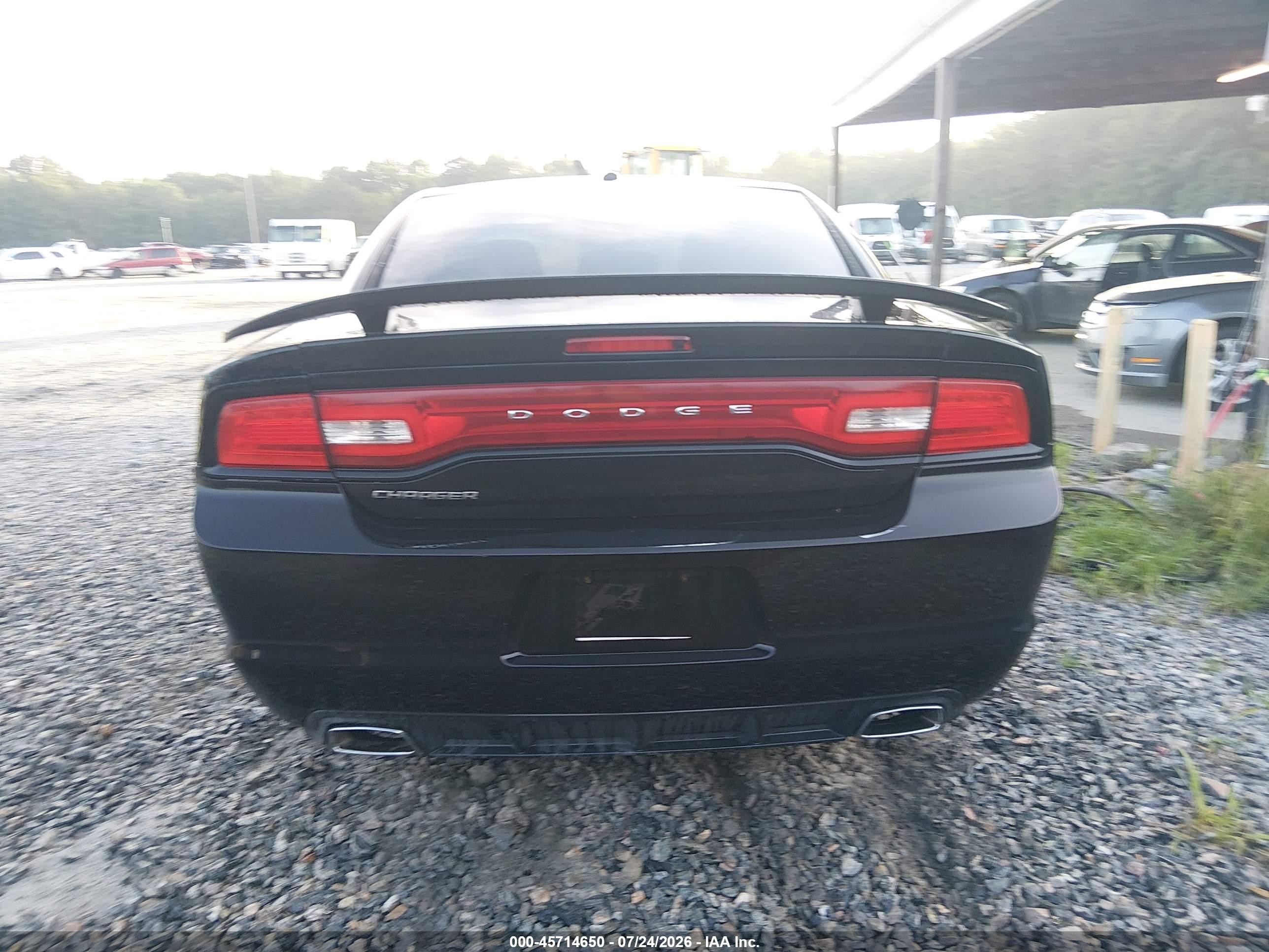 2014 Dodge Charger Sxt Black vin: 2C3CDXHG0EH113241