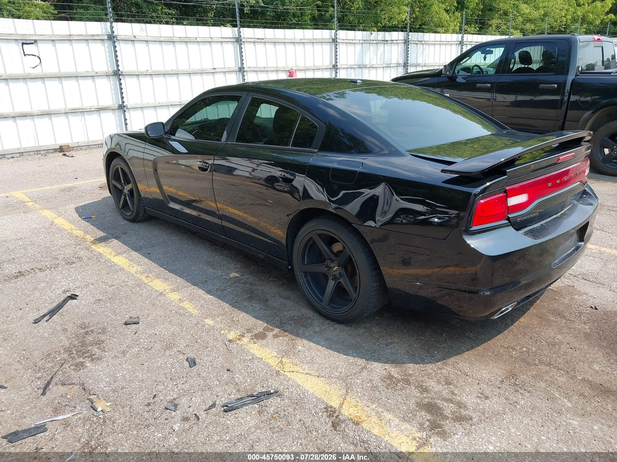2014 Dodge Charger Sxt Black vin: 2C3CDXHG0EH173634
