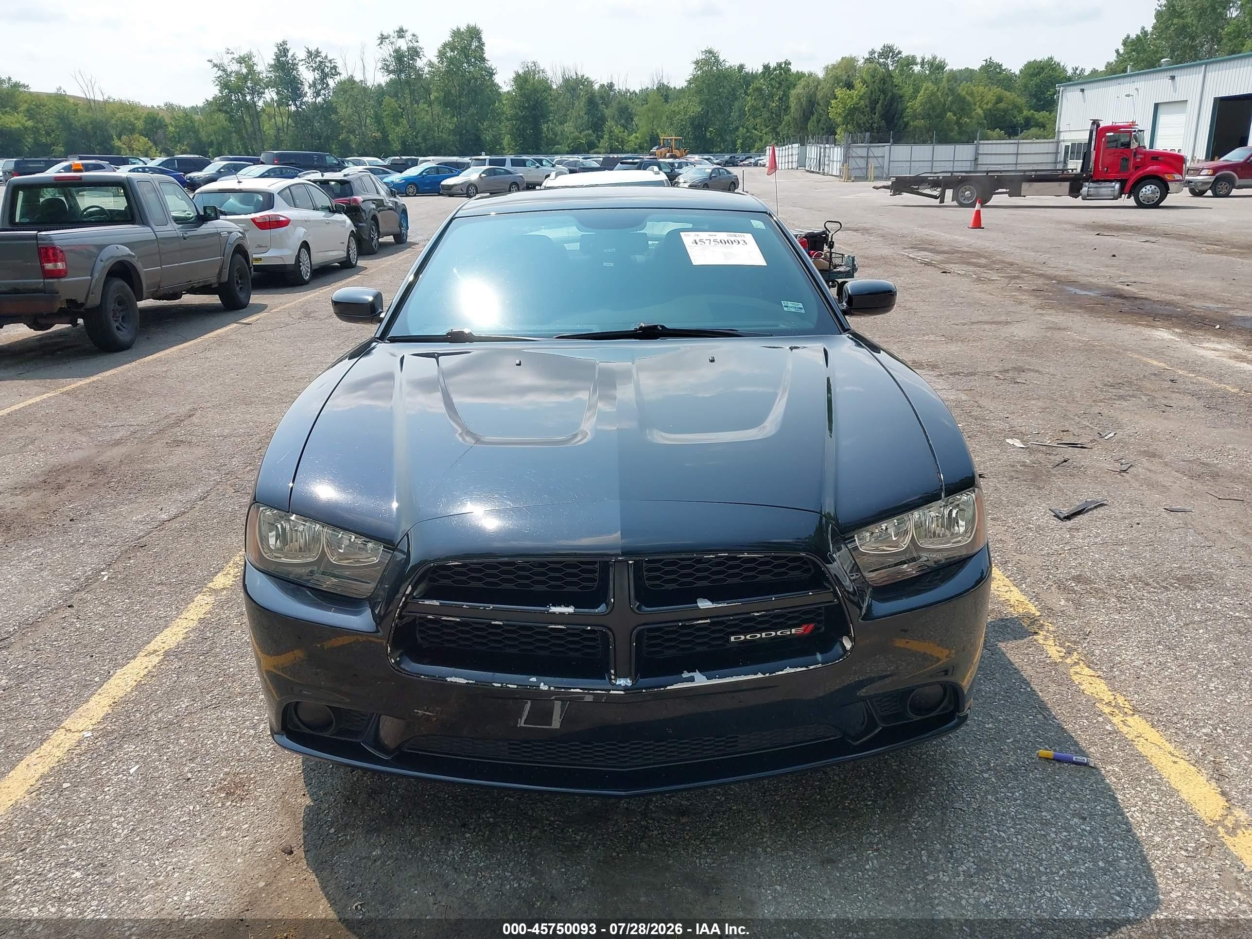 2014 Dodge Charger Sxt Black vin: 2C3CDXHG0EH173634