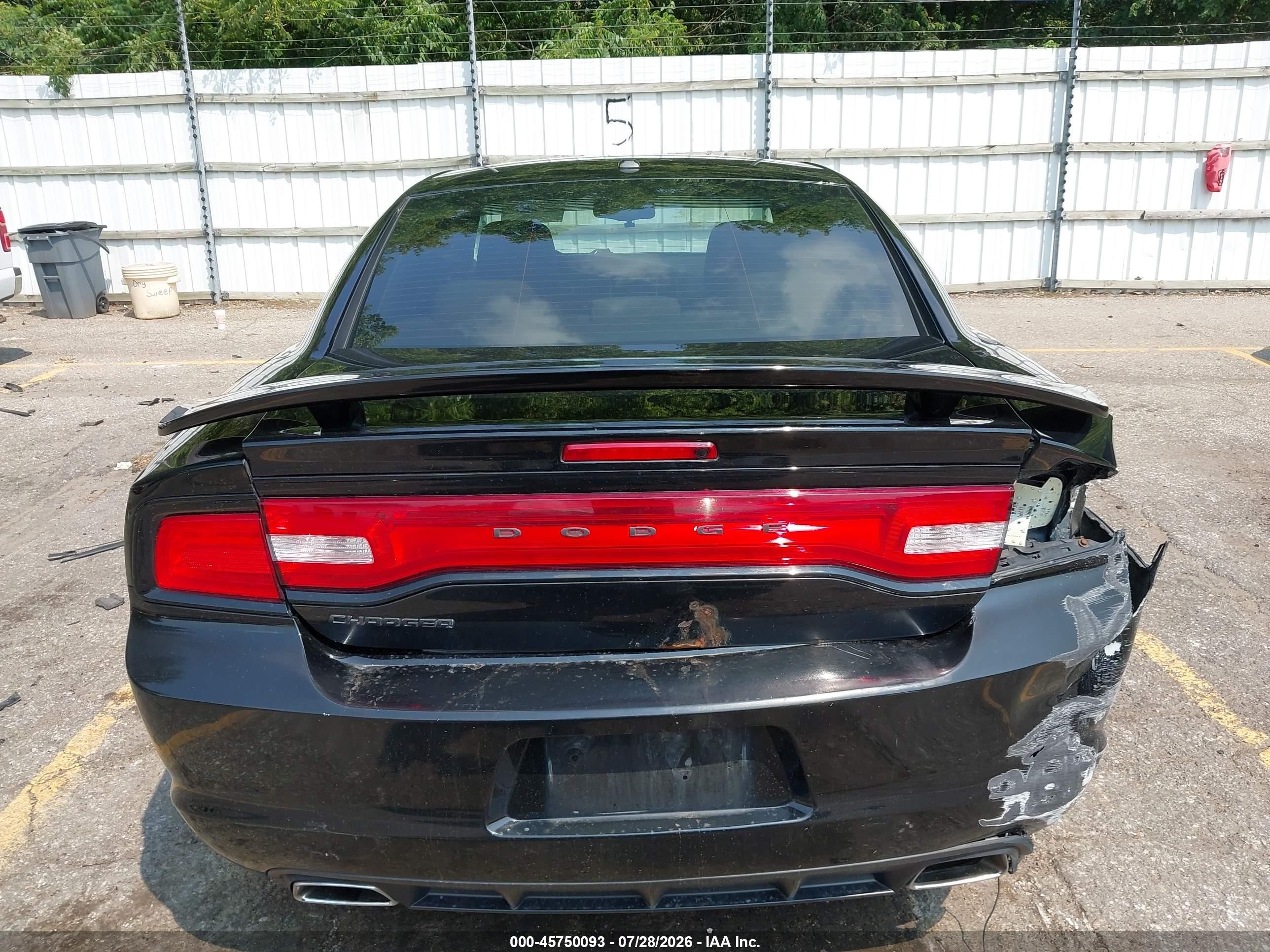 2014 Dodge Charger Sxt Black vin: 2C3CDXHG0EH173634