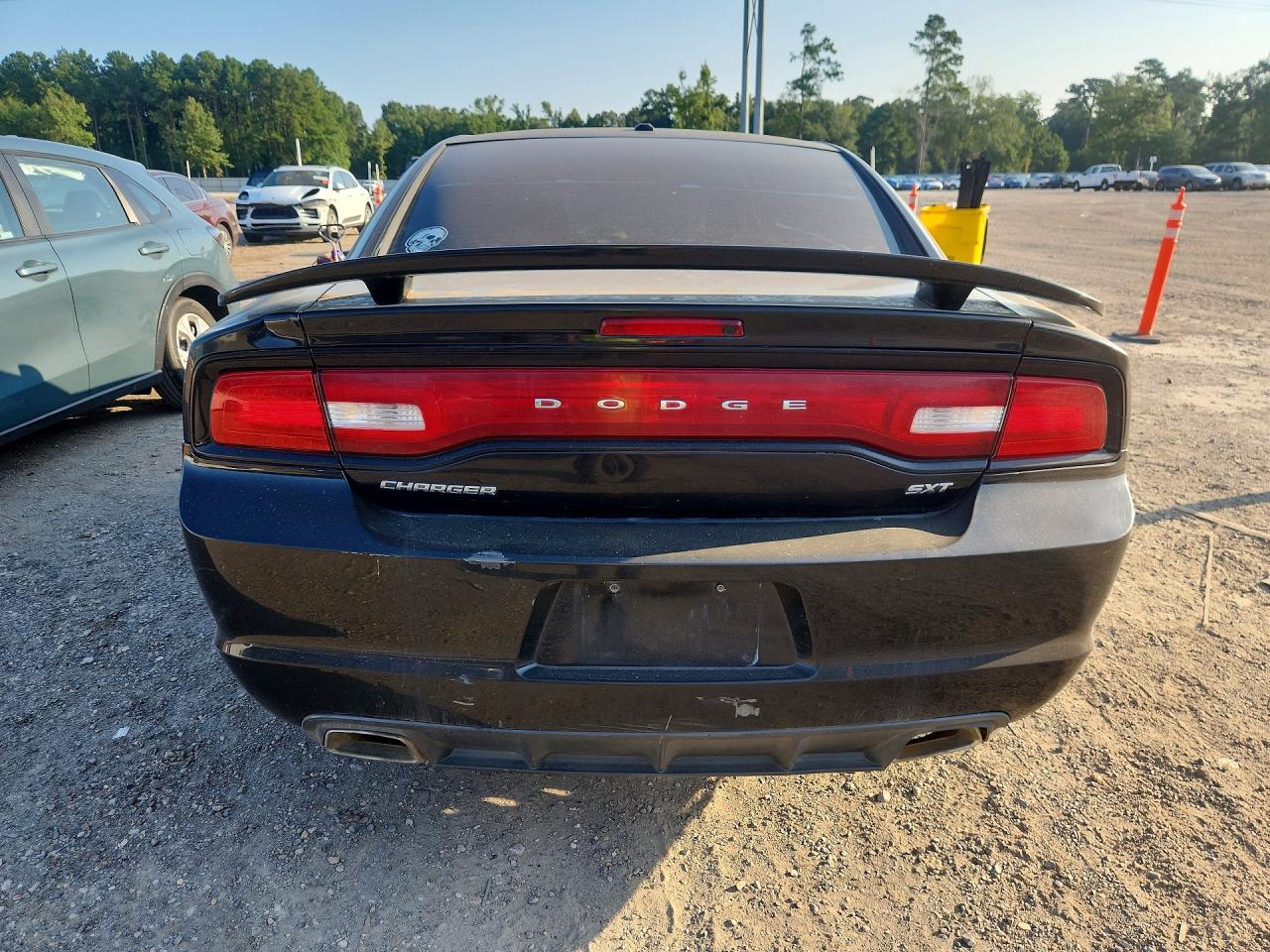 2014 Dodge Charger Sxt Black vin: 2C3CDXHG0EH319398
